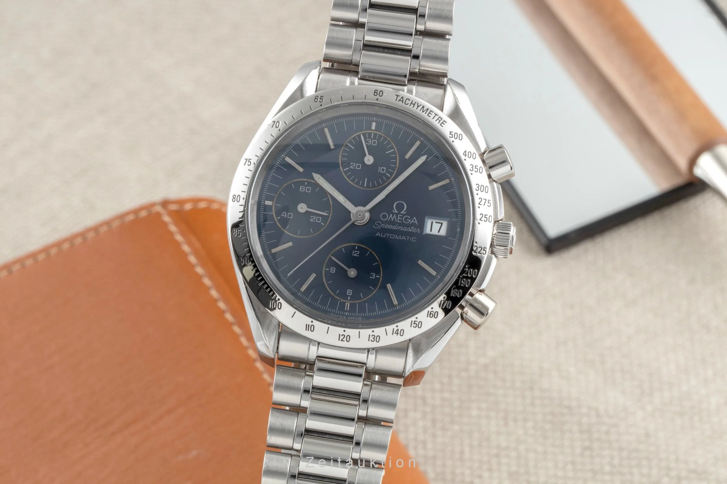 Omega Speedmaster Date chronograph steel automatic men's watch 3511.80.00 LP: 6100EUR  [2502971] - Image 2