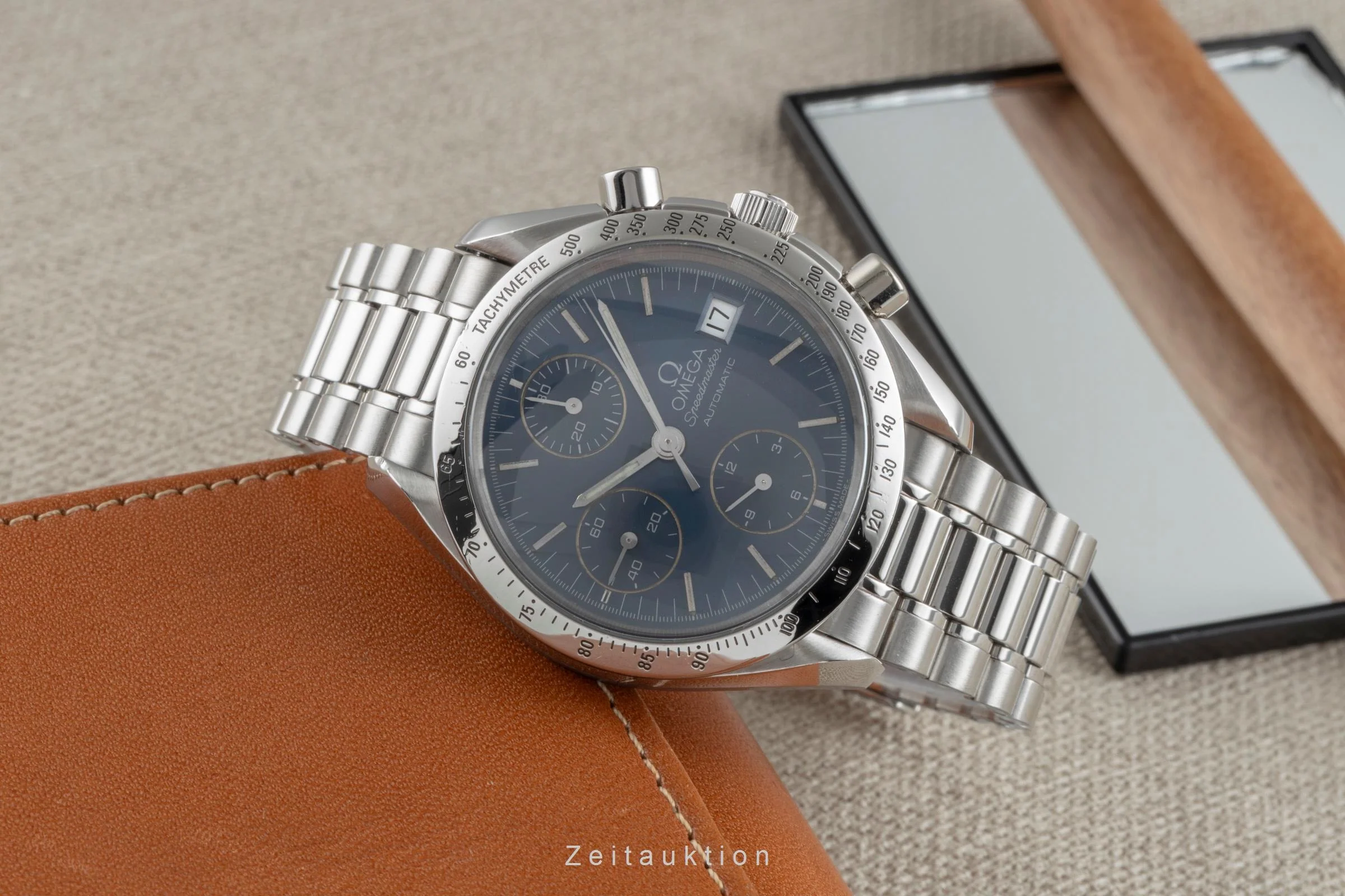 Omega Speedmaster Date chronograph steel automatic men's watch 3511.80.00 LP: 6100EUR  [2502971] - Image 3