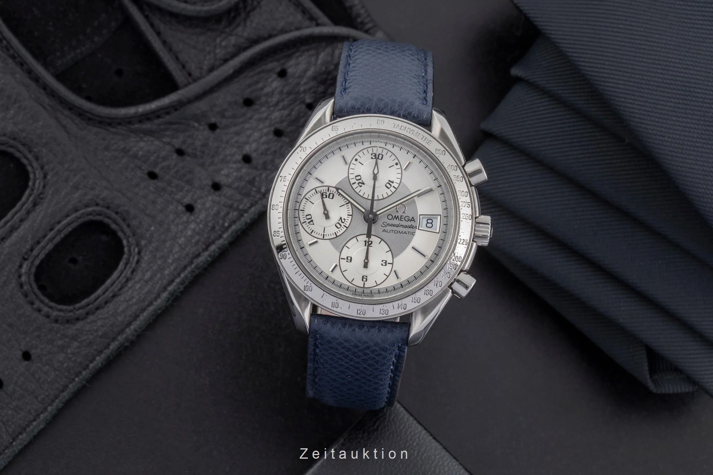 Omega Speedmaster Date chronograph steel automatic men's watch 3513.30.00 LP: 6100EUR  [2502255] - Image 4