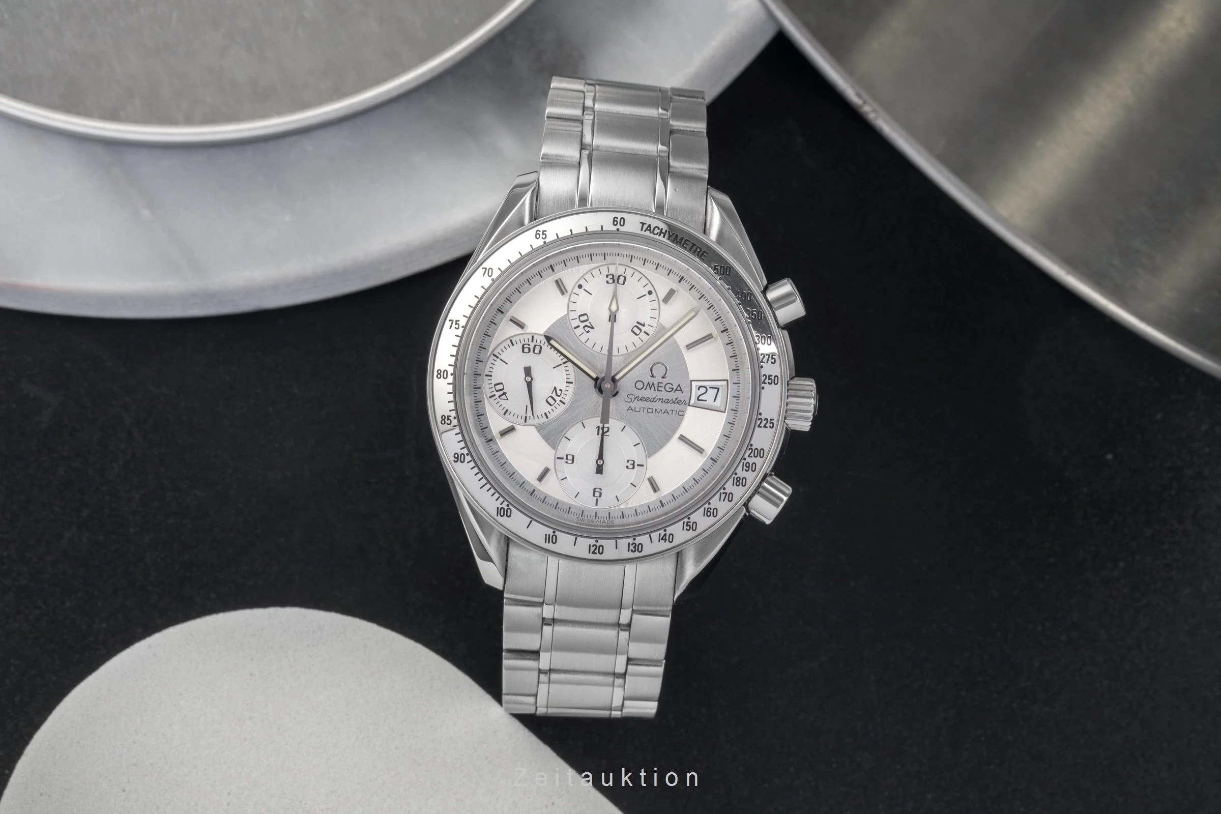Omega Speedmaster Date chronograph steel automatic men's watch 3513.30.00  [2502571] - Image 4