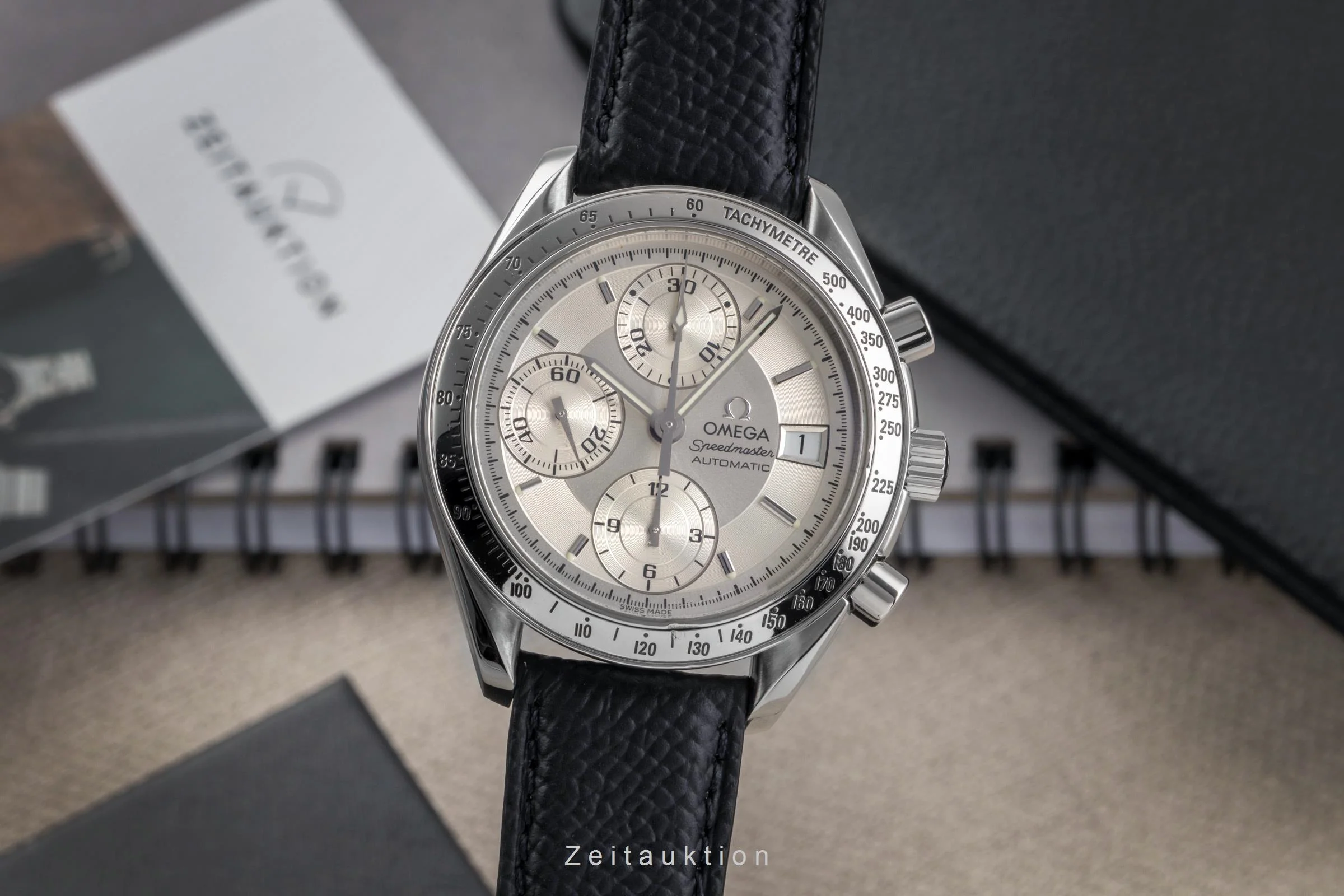 Omega Speedmaster Date chronograph steel automatic men's watch 3513.30.00 LP: 5700EUR  [2503053] - Image 2