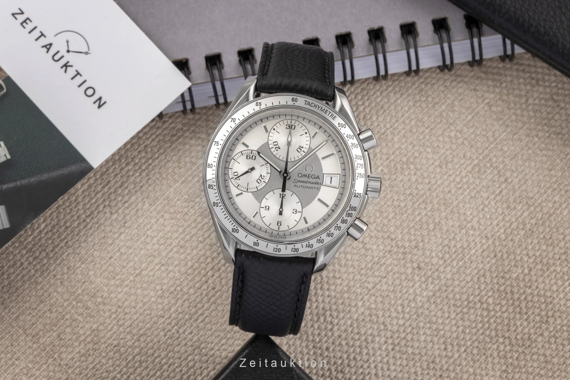 Omega Speedmaster Date chronograph steel automatic men's watch 3513.30.00 LP: 5700EUR  [2503053] - Image 4