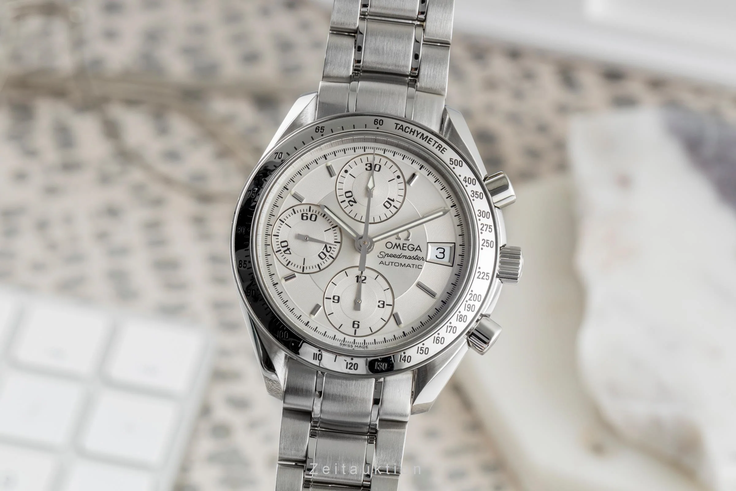 Omega Speedmaster Date chronograph steel automatic men's watch 3513.30.00  [2504252] - Image 2