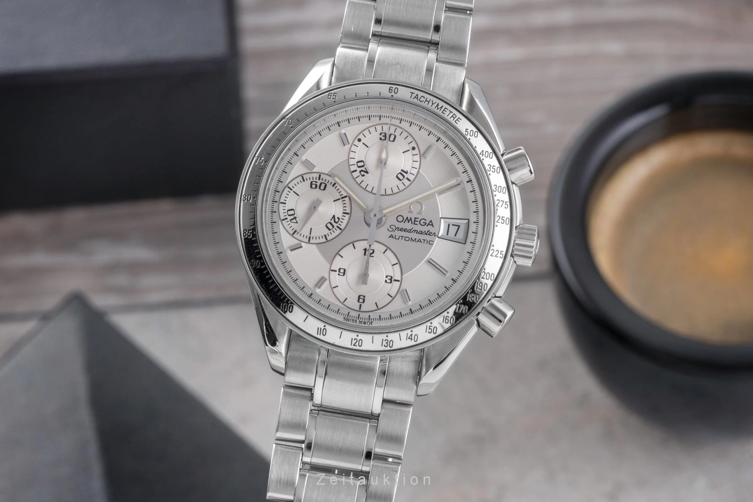 Omega Speedmaster Date chronograph steel automatic men's watch 3513.30.00 LP: 6100EUR  [2504278] - Image 2