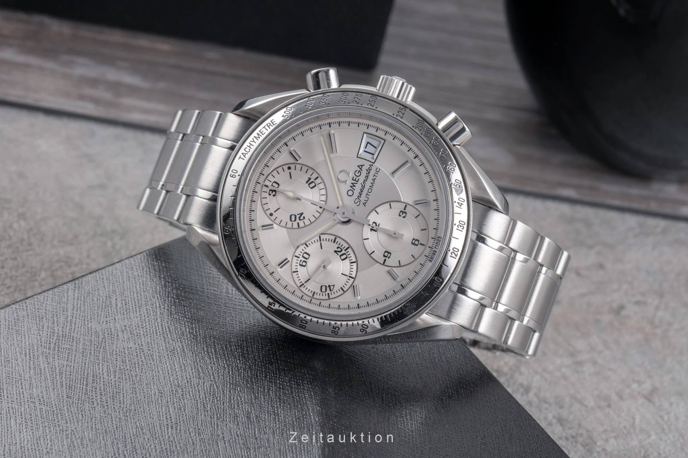Omega Speedmaster Date chronograph steel automatic men's watch 3513.30.00 LP: 6100EUR  [2504278] - Image 3