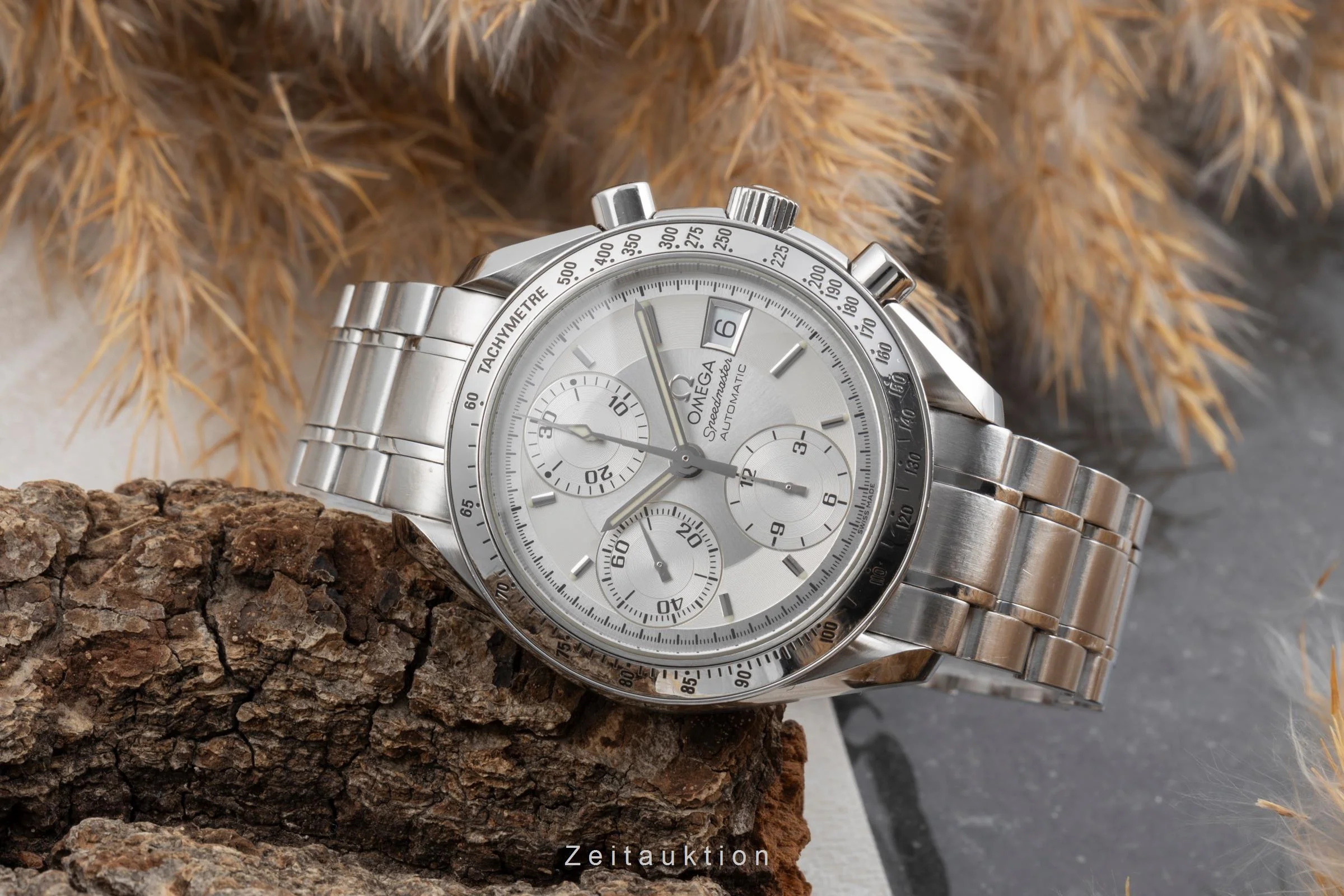 Omega Speedmaster Date chronograph steel automatic men's watch 3513.30.00 LP: 6100EUR  [2504906] - Image 3