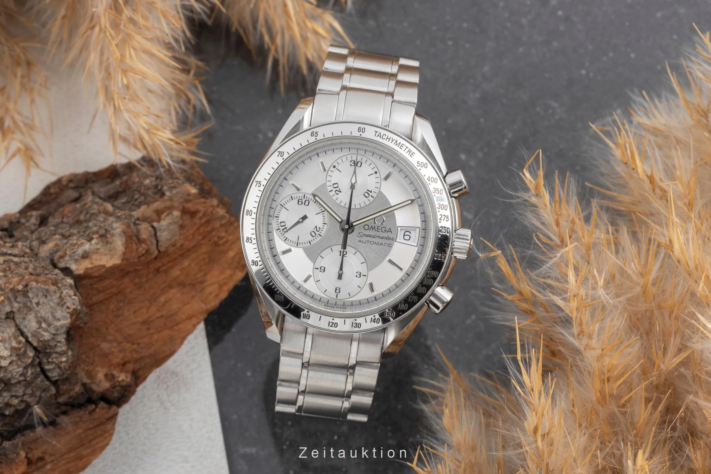 Omega Speedmaster Date chronograph steel automatic men's watch 3513.30.00 LP: 6100EUR  [2504906] - Image 4