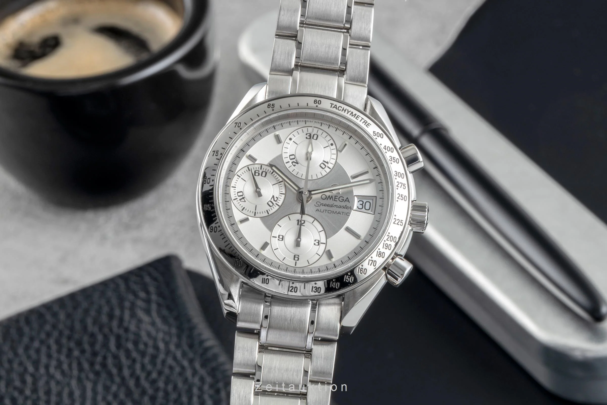 Omega Speedmaster Date chronograph steel automatic men's watch 3513.30.00  [2506956] - Image 2