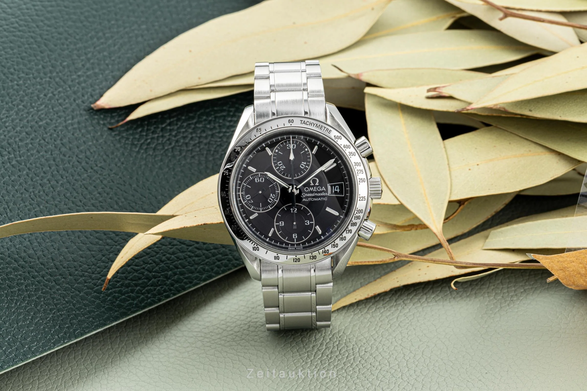 Omega Speedmaster Date chronograph steel automatic men's watch 3513.50.00, 175.0083  [2204182] - Image 3