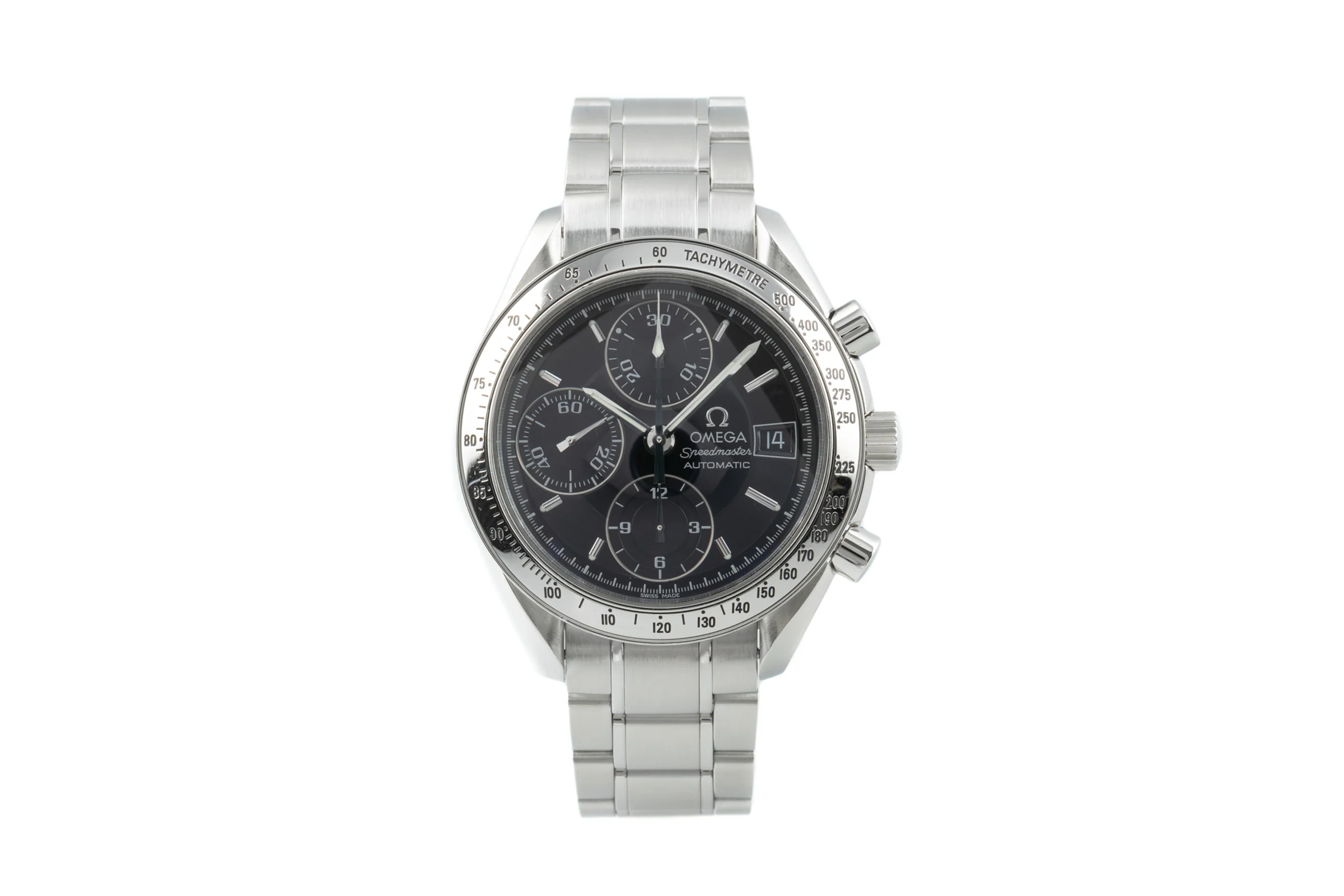 Omega Speedmaster Date chronograph steel automatic men's watch 3513.50.00, 175.0083  [2204182] - Image 4