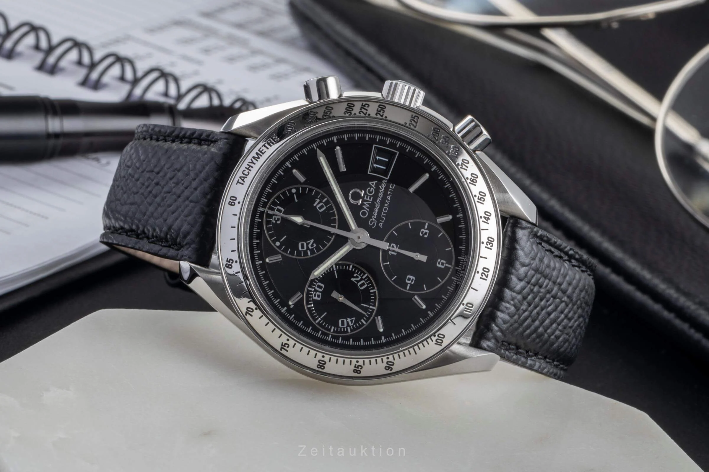 Omega Speedmaster Date chronograph steel automatic men's watch 3513.50.00 LP: 5700EUR  [2501580] - Image 3