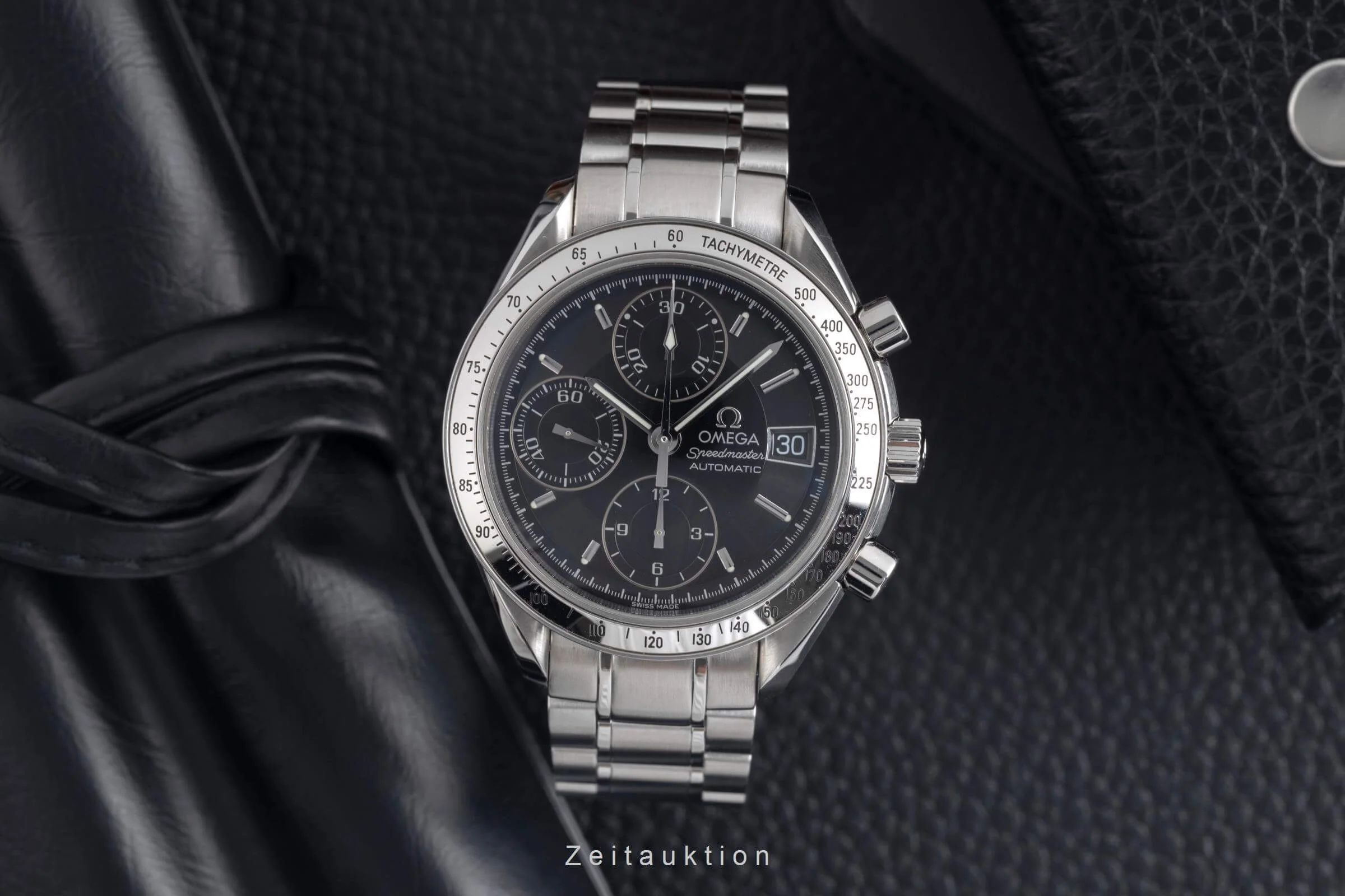 Omega Speedmaster Date chronograph steel automatic men's watch 3513.50.00 LP: 6100EUR  [2501999] - Image 4
