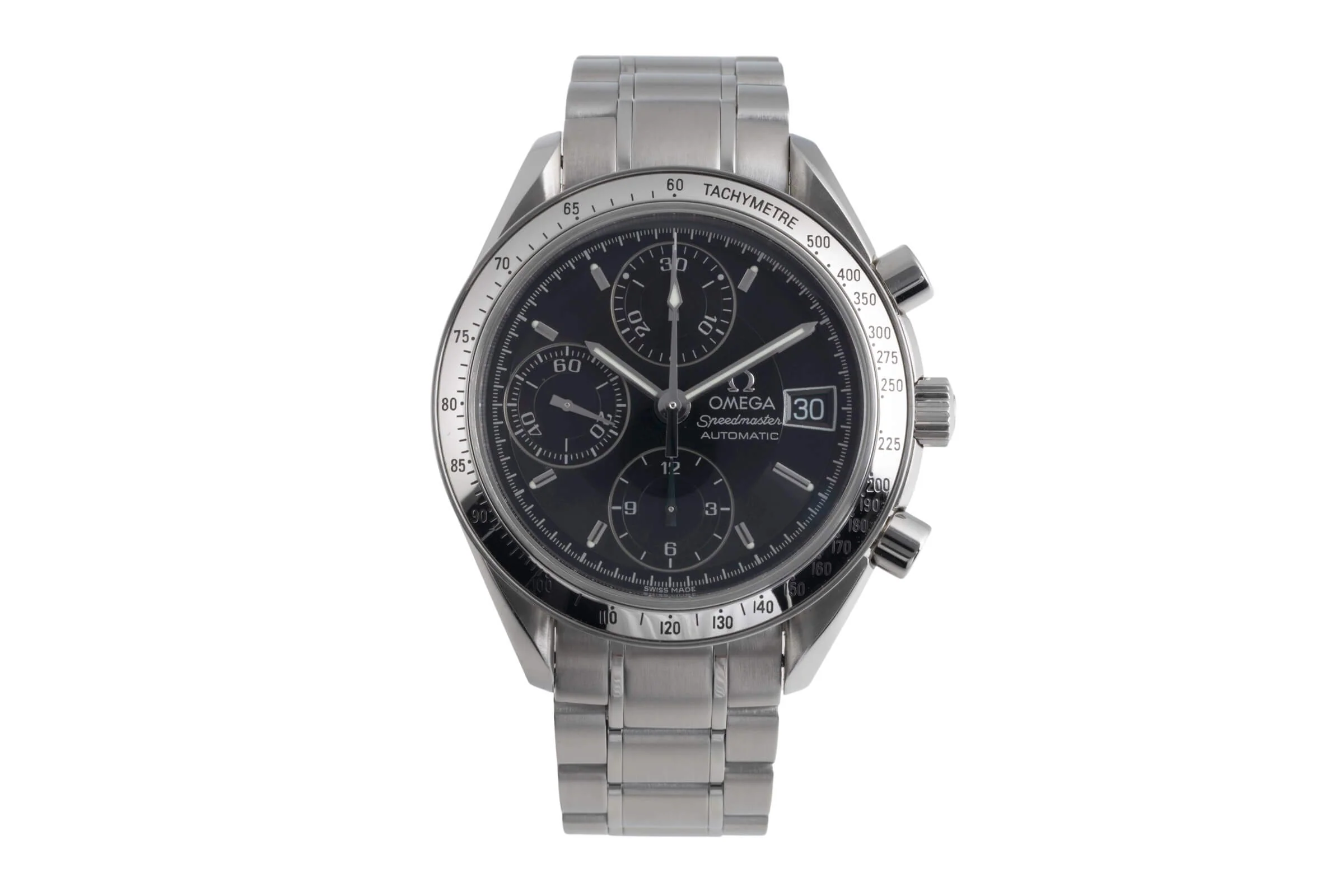 Omega Speedmaster Date chronograph steel automatic men's watch 3513.50.00 LP: 6100EUR  [2501999] - Image 5