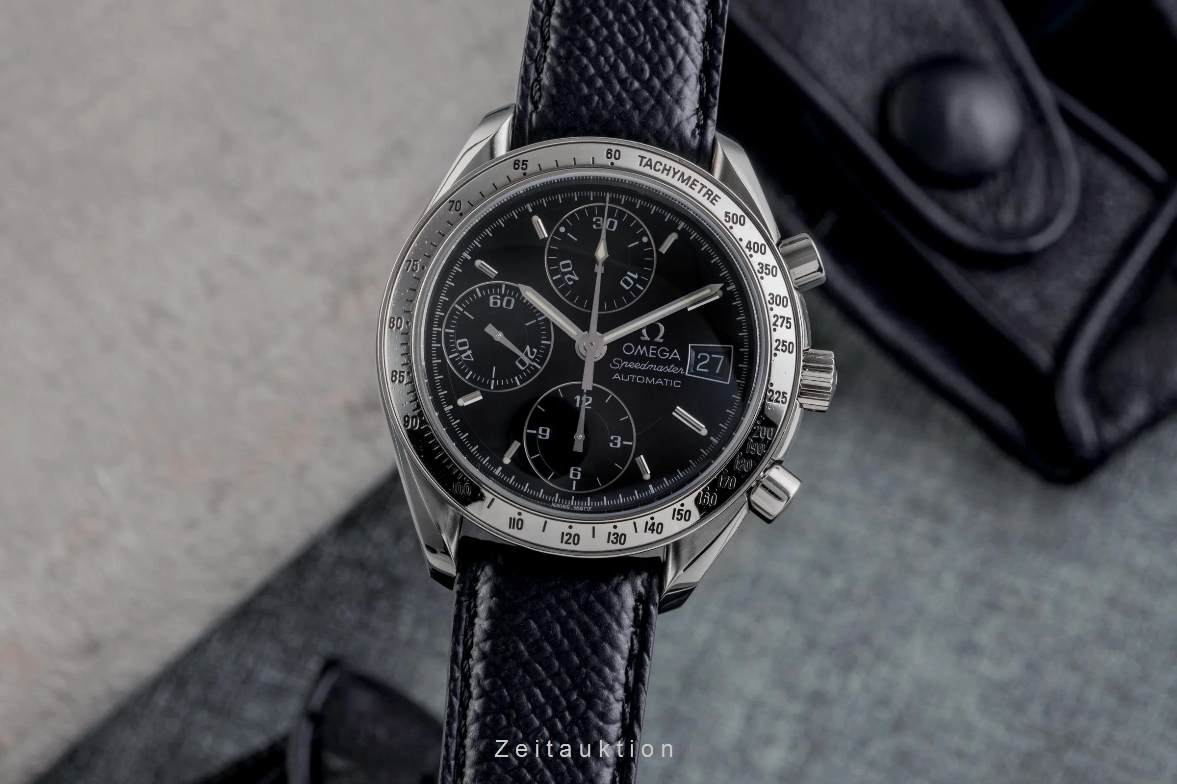 Omega Speedmaster Date chronograph steel automatic men's watch 3513.50.00 LP: 6100EUR  [2502250] - Image 2