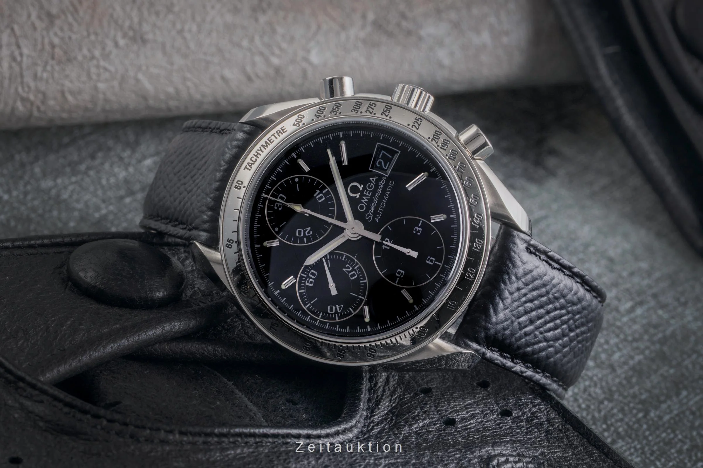 Omega Speedmaster Date chronograph steel automatic men's watch 3513.50.00 LP: 6100EUR  [2502250] - Image 3