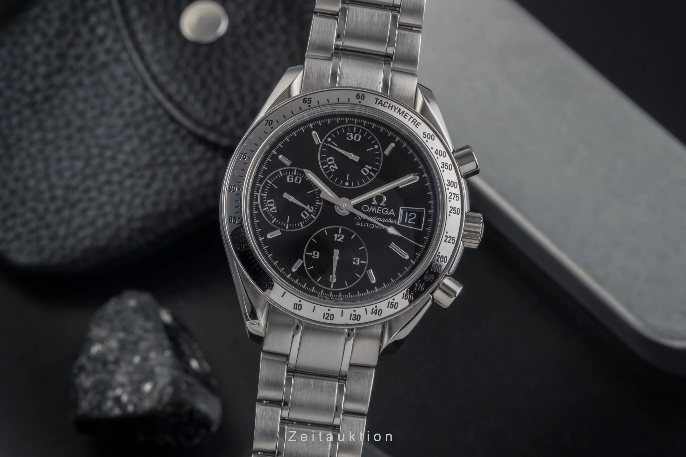 Omega Speedmaster Date chronograph steel automatic men's watch 3513.50.00 LP: 6100EUR  [2502972] - Image 2
