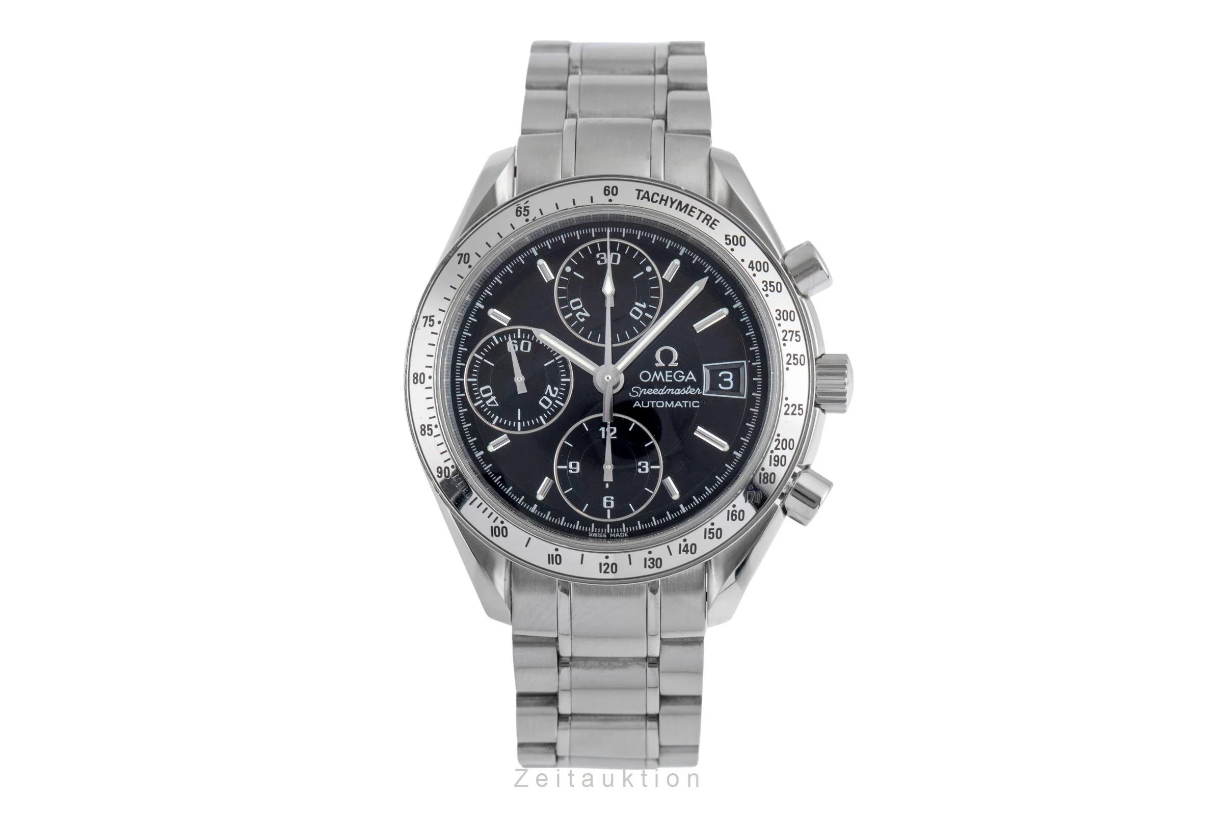 Omega Speedmaster Date chronograph steel automatic men's watch 3513.50.00  [2503862] - Image 5