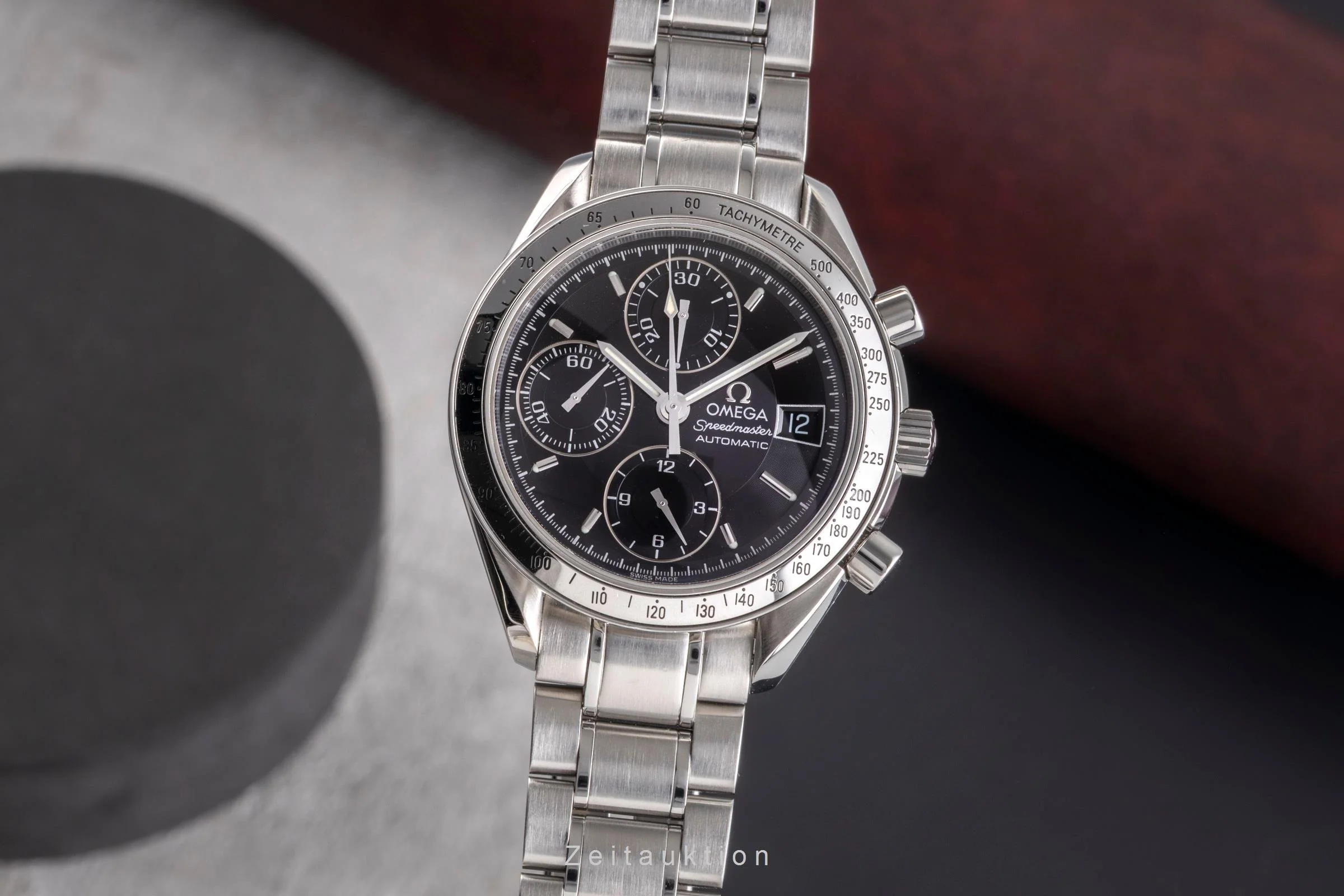 Omega Speedmaster Date chronograph steel automatic men's watch 3513.50.00 LP: 6100EUR  [2504907] - Image 2