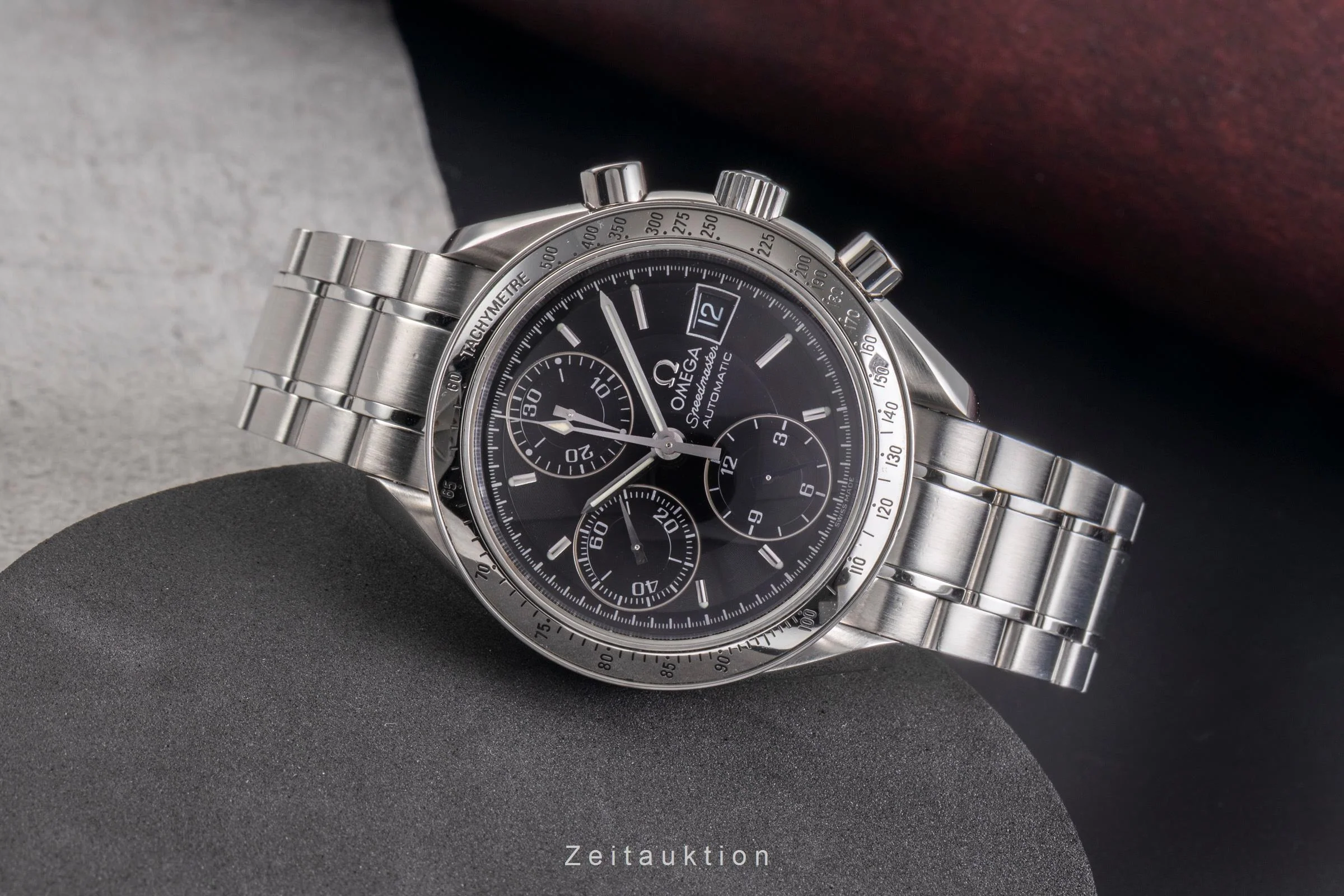 Omega Speedmaster Date chronograph steel automatic men's watch 3513.50.00 LP: 6100EUR  [2504907] - Image 3