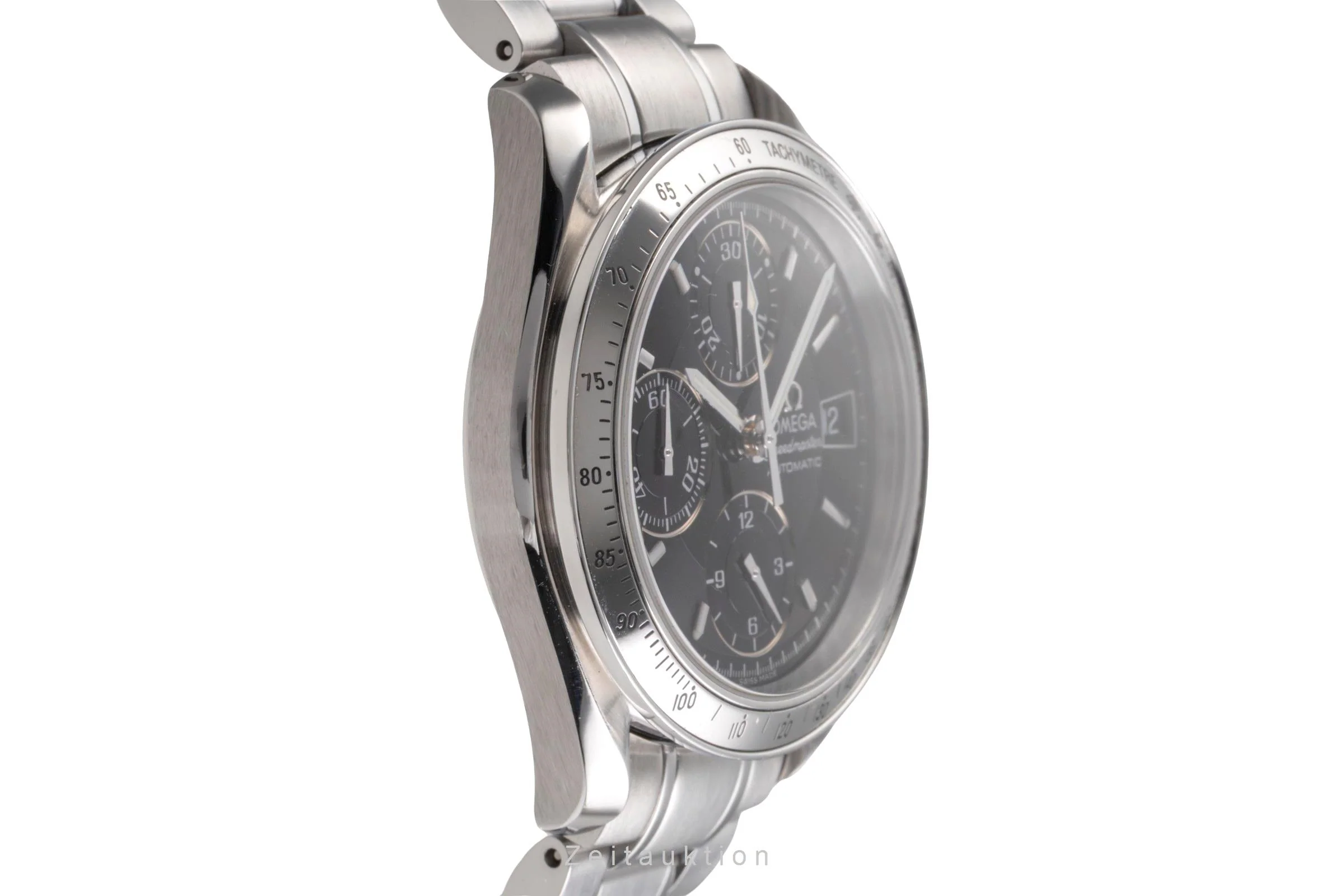 Omega Speedmaster Date chronograph steel automatic men's watch 3513.50.00 LP: 6100EUR  [2504907] - Image 8