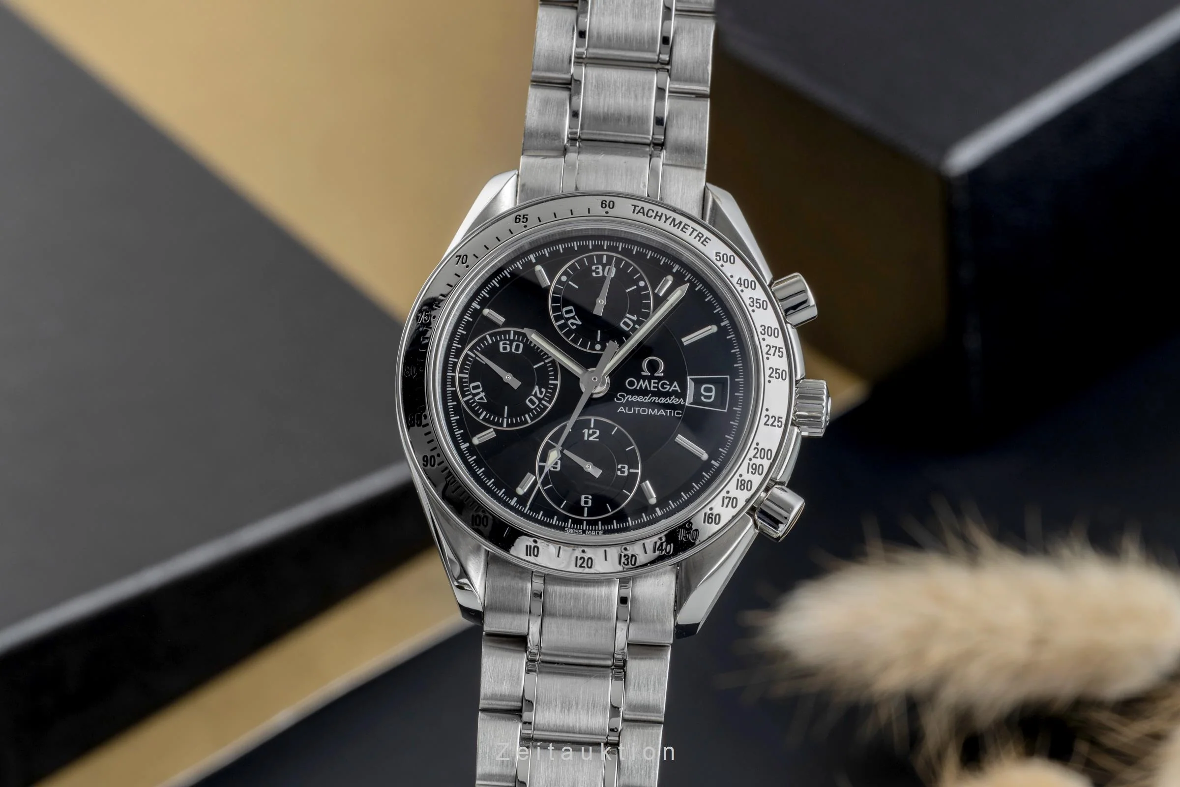 Omega Speedmaster Date chronograph steel automatic men's watch 3513.50.00  [2504962] - Image 2