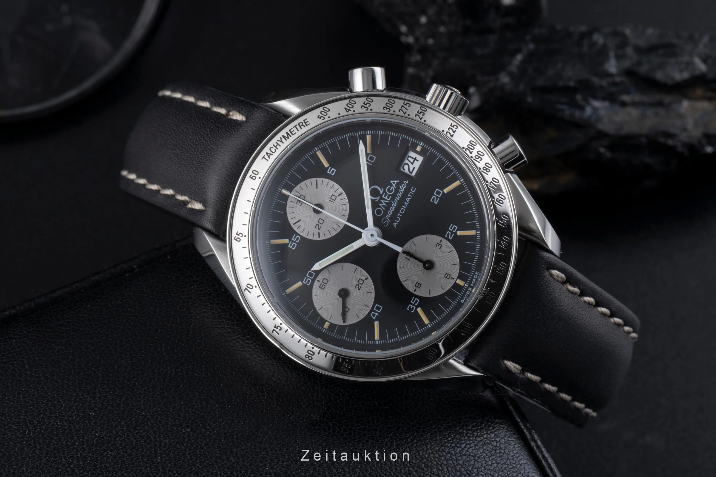 Omega Speedmaster Date chronograph steel automatic men's watch 3513.50.00 LP: 6100EUR  [2506543] - Image 3