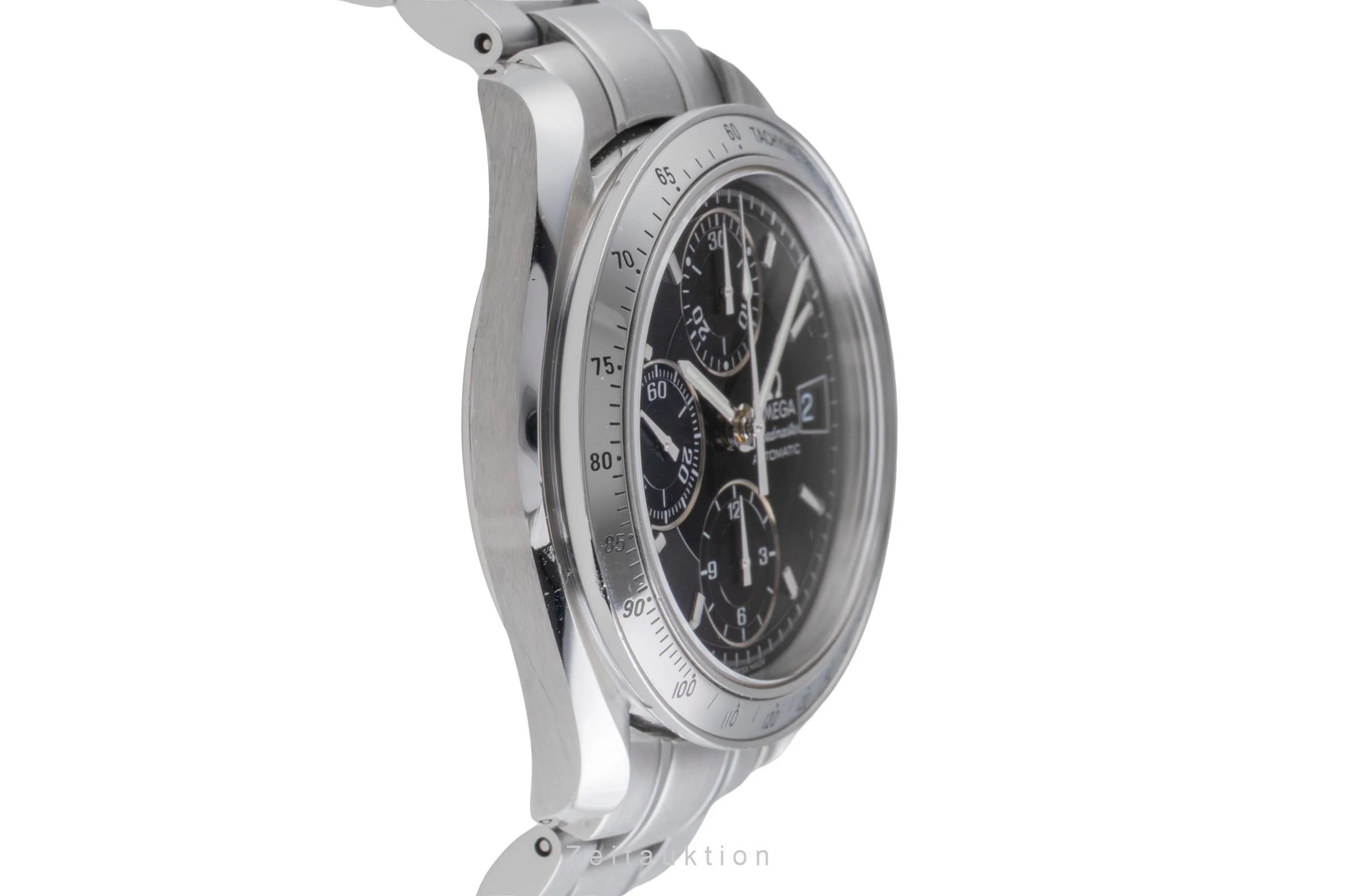 Omega Speedmaster Date chronograph steel automatic men's watch 3513.50.00 LP: 6100EUR  [2506954] - Image 8