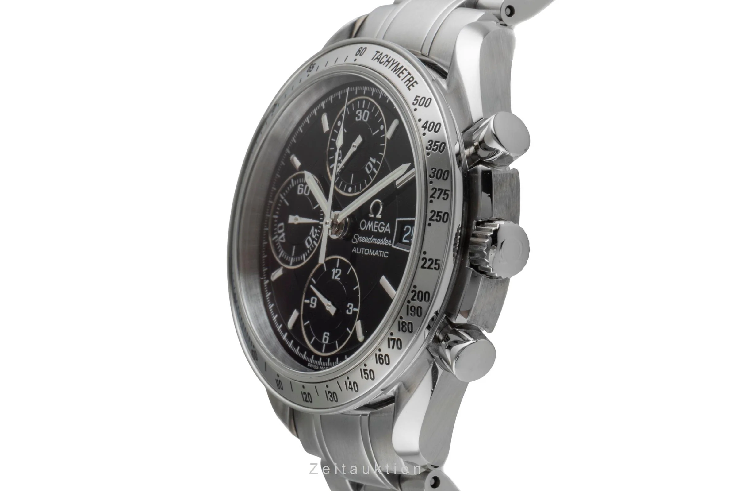 Omega Speedmaster Date chronograph steel automatic men's watch 3513.50.00  [2506955] - Image 7