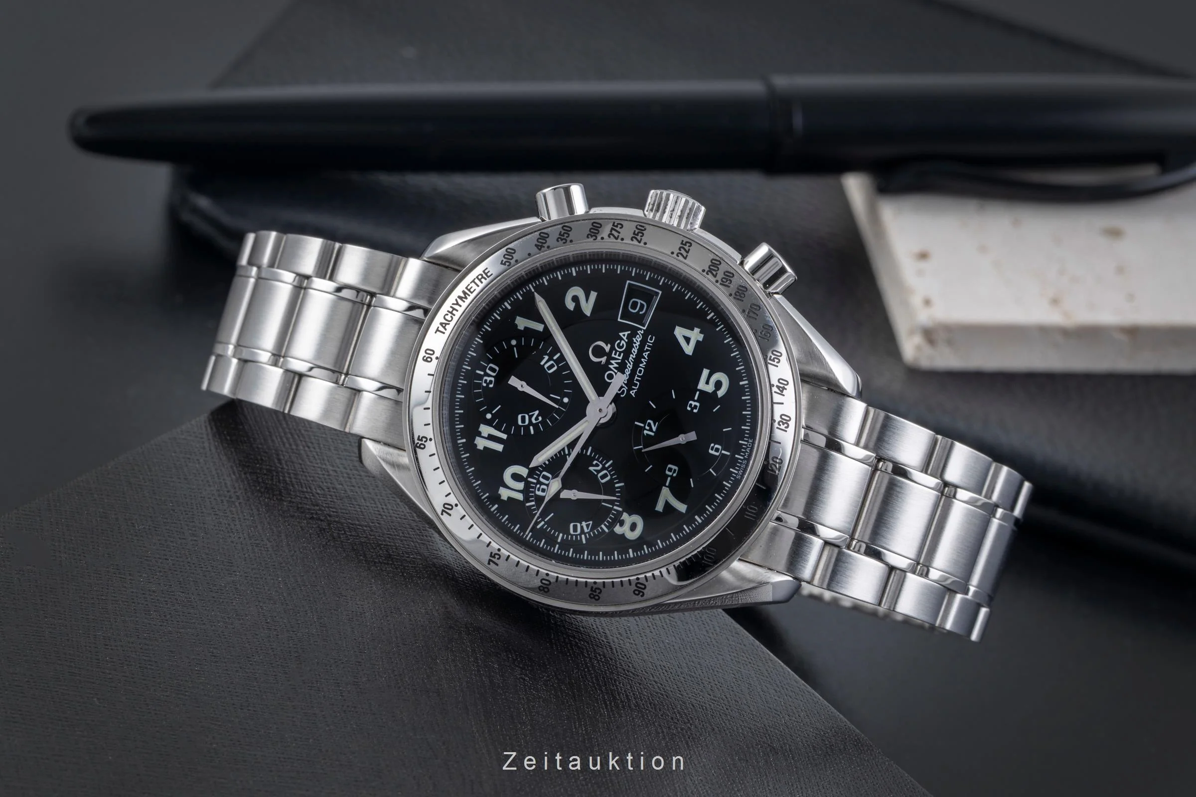 Omega Speedmaster Date chronograph steel automatic men's watch 3513.52.00  [2506959] - Image 3