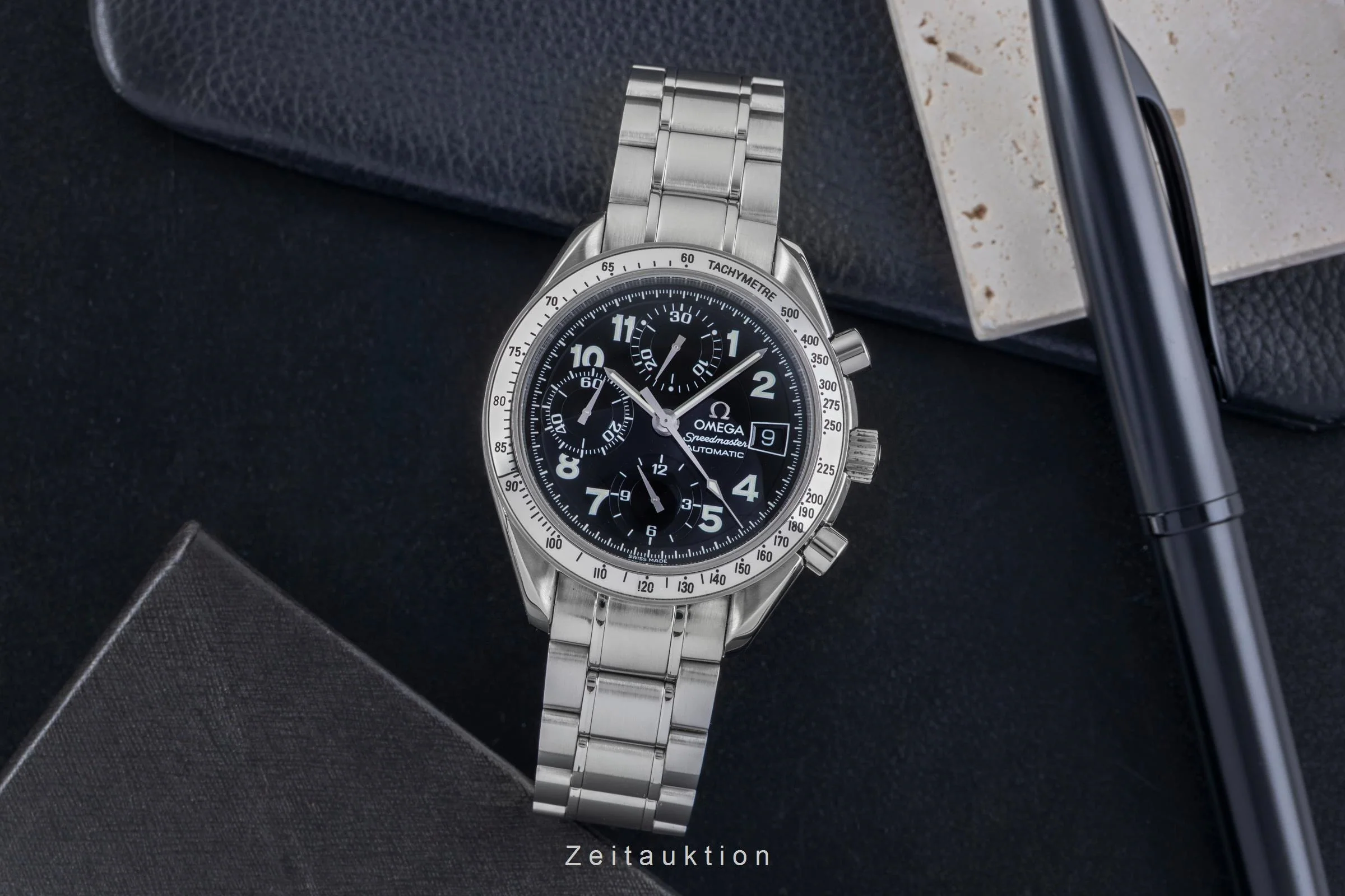 Omega Speedmaster Date chronograph steel automatic men's watch 3513.52.00  [2506959] - Image 4