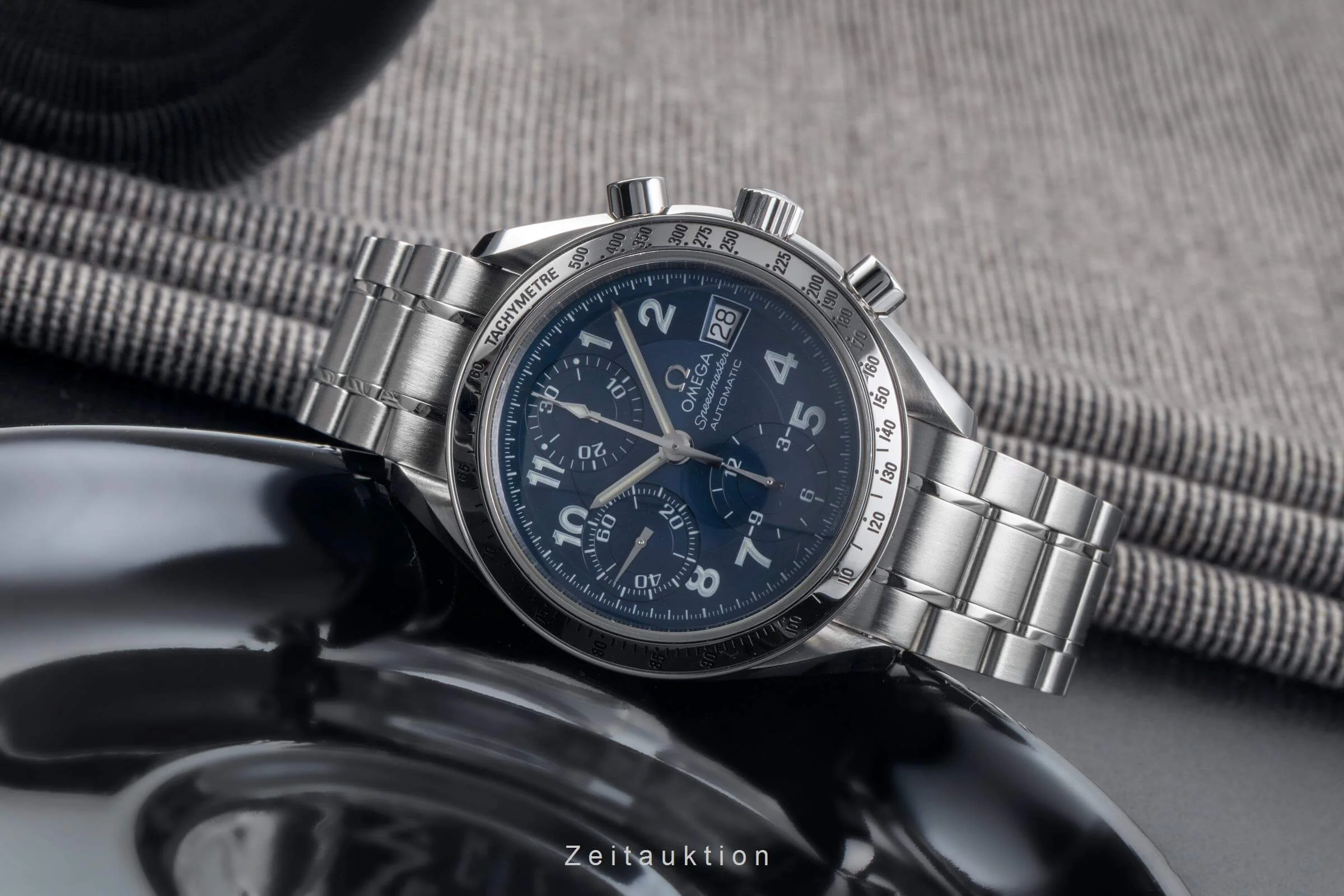 Omega Speedmaster Date chronograph steel automatic men's watch 3513.82.00  [2501660] - Image 3