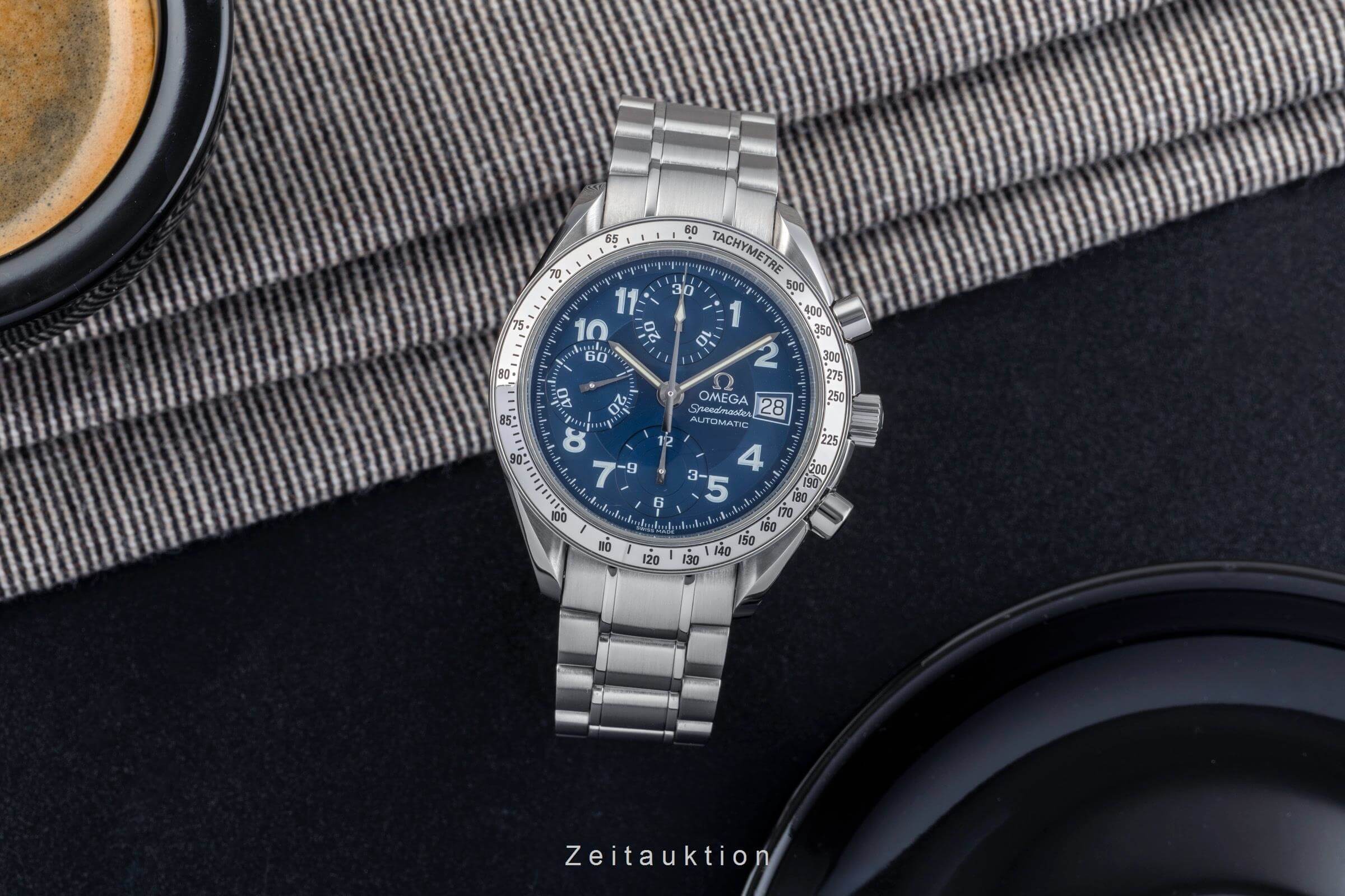 Omega Speedmaster Date chronograph steel automatic men's watch 3513.82.00  [2501660] - Image 4