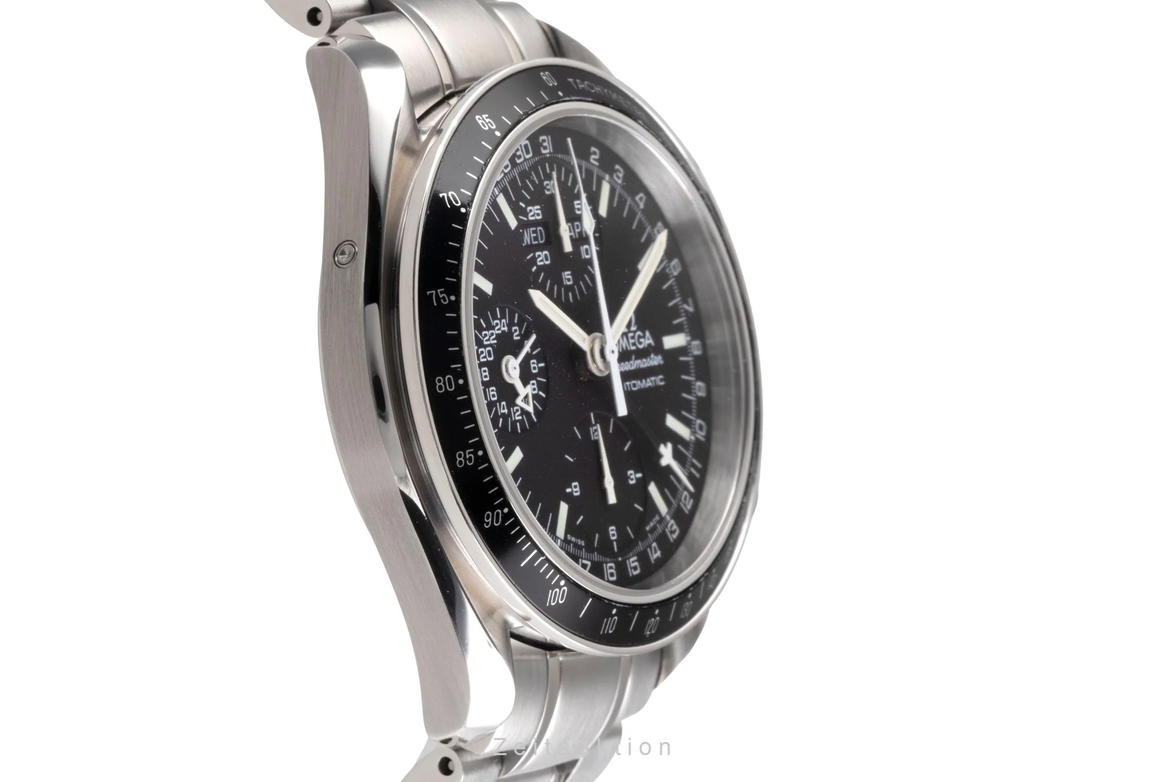 Omega Speedmaster Date chronograph steel automatic men's watch 3520.50.00  [2505071] - Image 8