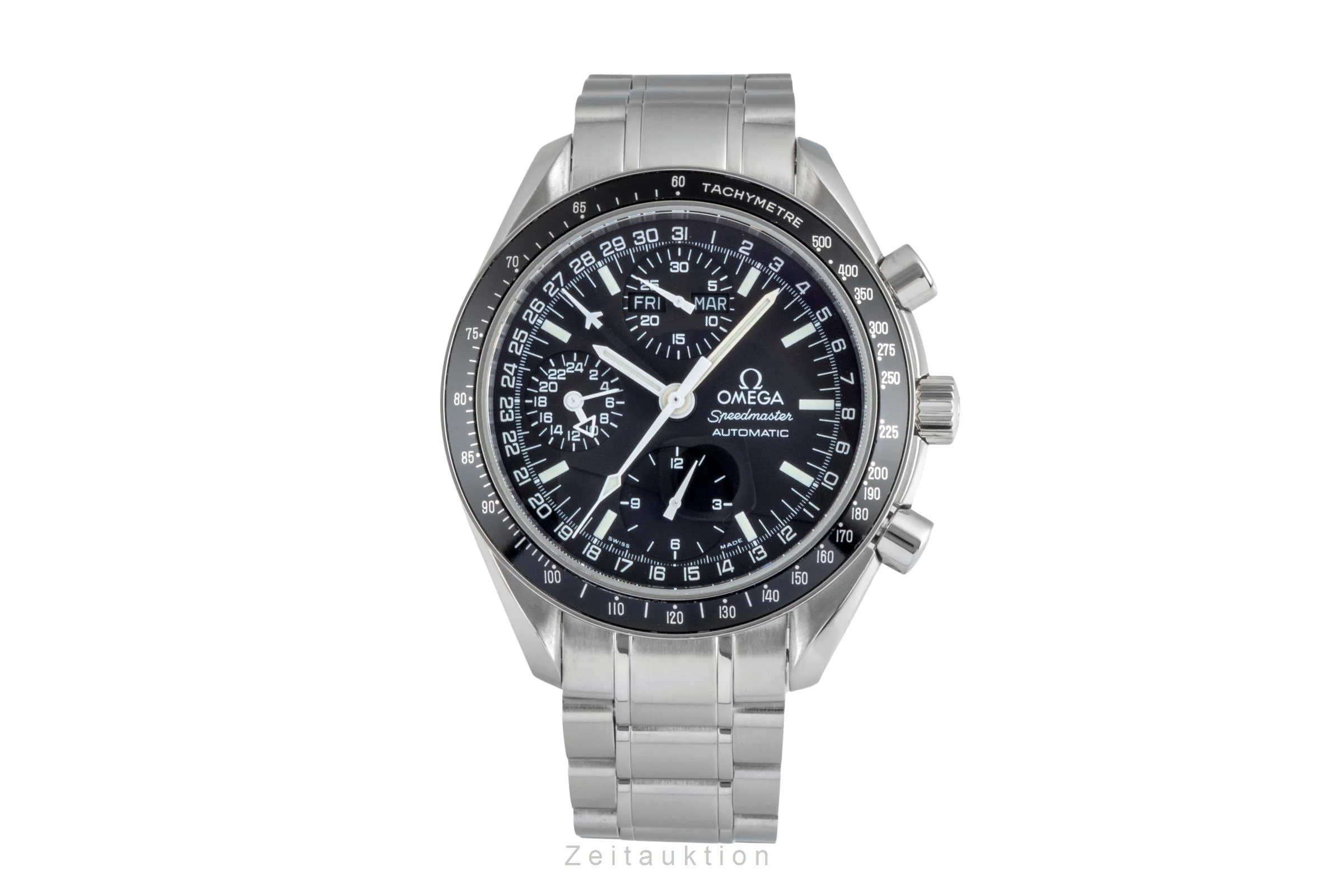 Omega Speedmaster Date chronograph steel automatic men's watch 3520.50.00  [2506492] - Image 5