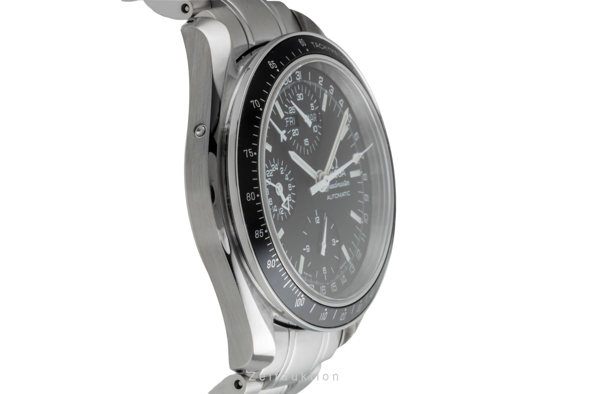 Omega Speedmaster Date chronograph steel automatic men's watch 3520.50.00  [2506492] - Image 8