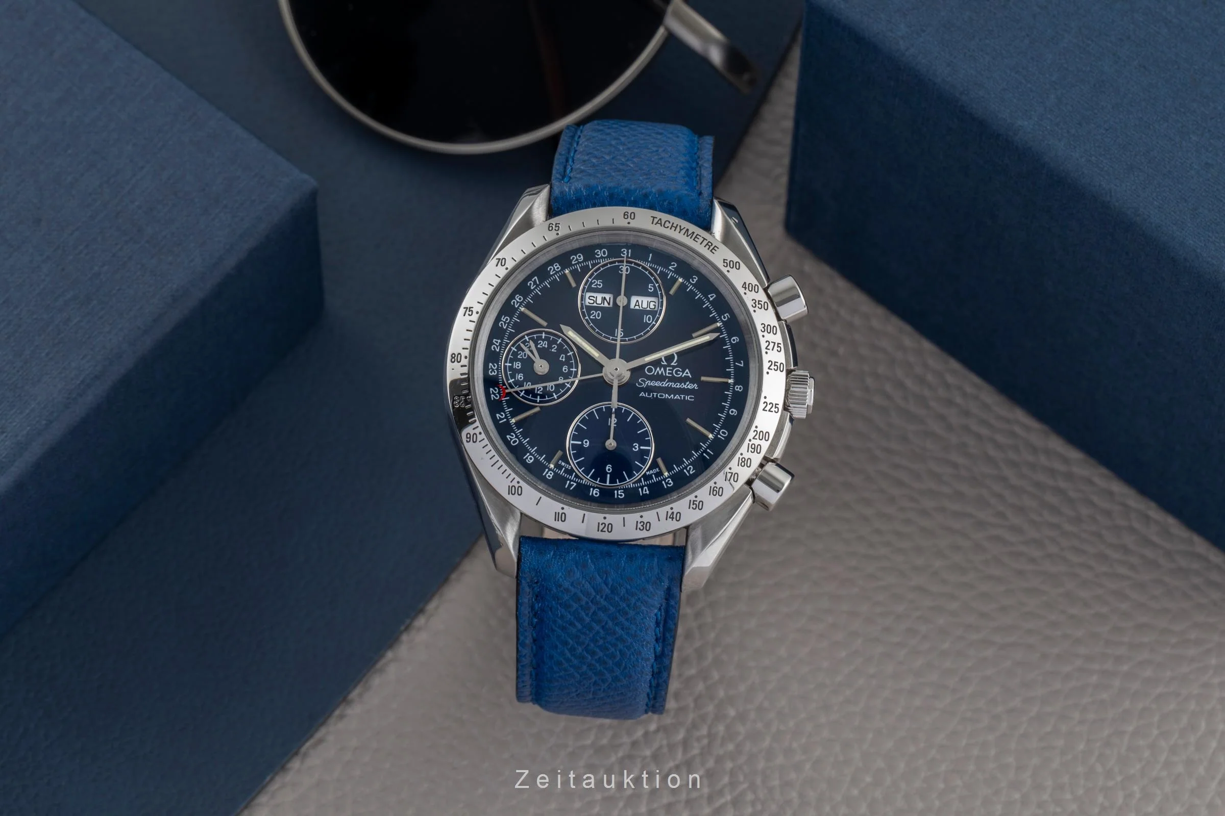 Omega Speedmaster Date chronograph steel automatic men's watch 3521.80.00  [2503051] - Image 4
