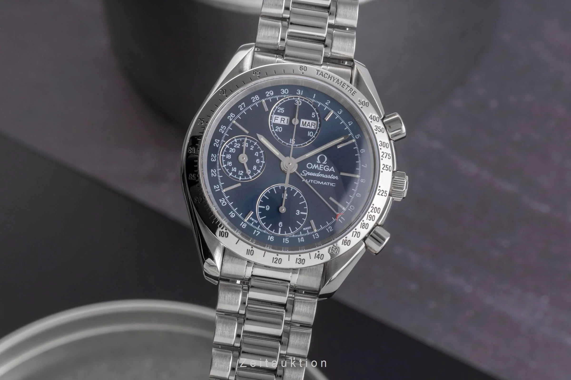 Omega Speedmaster Date chronograph steel automatic men's watch 3521.80.00  [2503860] - Image 2