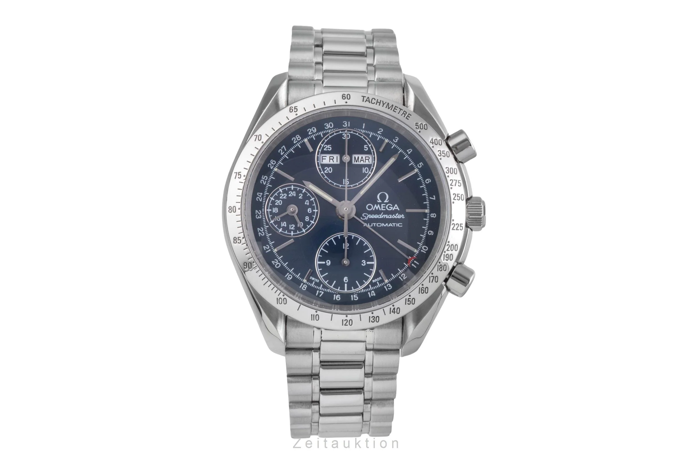 Omega Speedmaster Date chronograph steel automatic men's watch 3521.80.00  [2503860] - Image 5