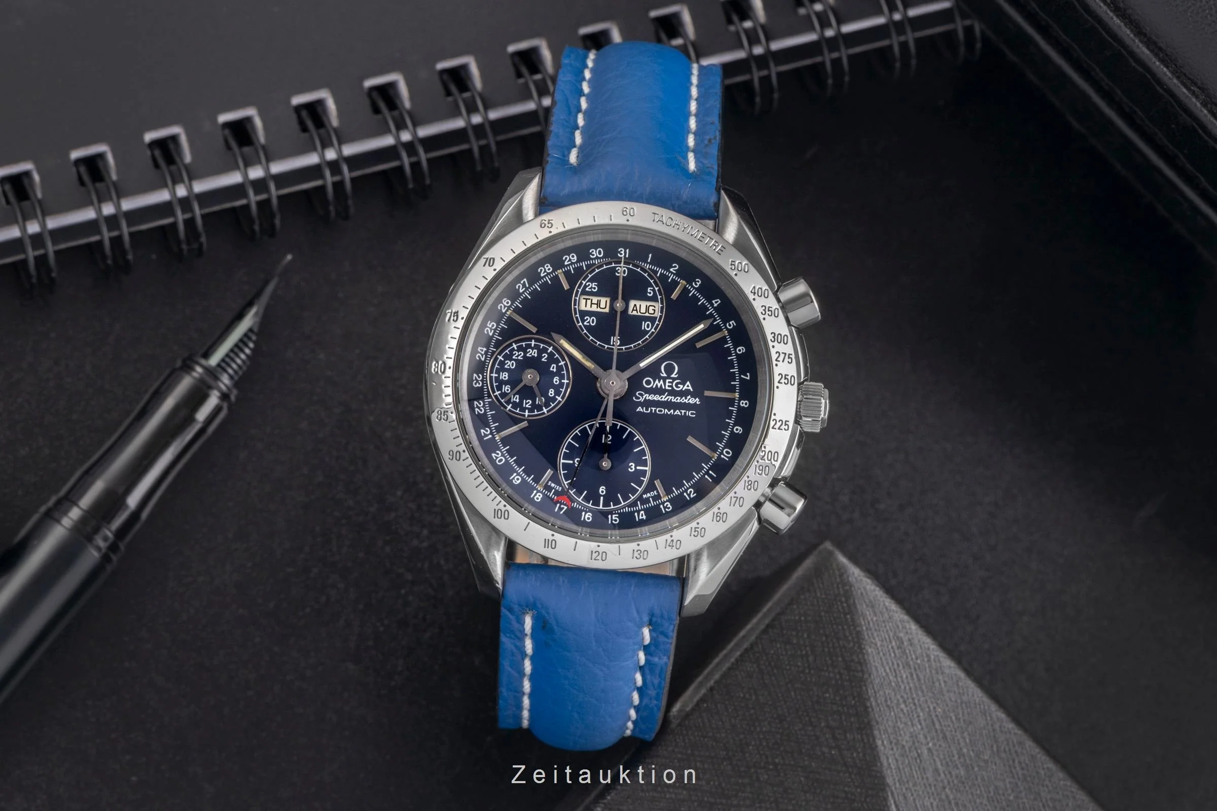 Omega Speedmaster Date chronograph steel automatic men's watch 3523.80.00  [2503049] - Image 4
