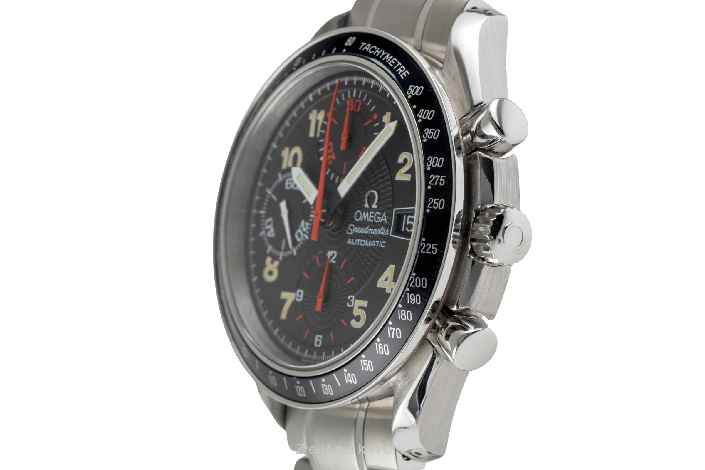 Omega Speedmaster Date chronograph steel automatic men's watch 3813.53.00 LP: 6100EUR  [2503661] - Image 7