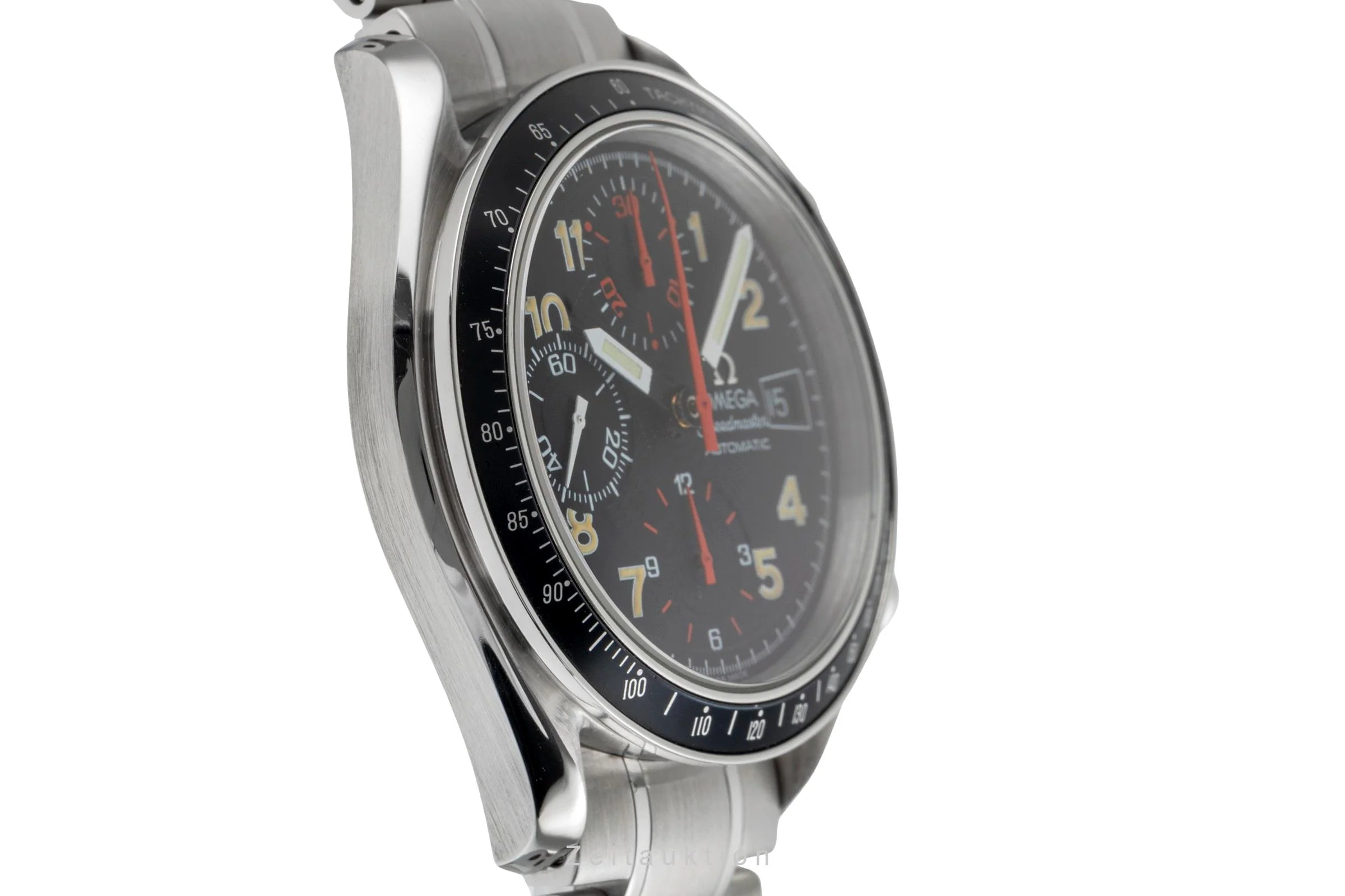 Omega Speedmaster Date chronograph steel automatic men's watch 3813.53.00 LP: 6100EUR  [2503661] - Image 8