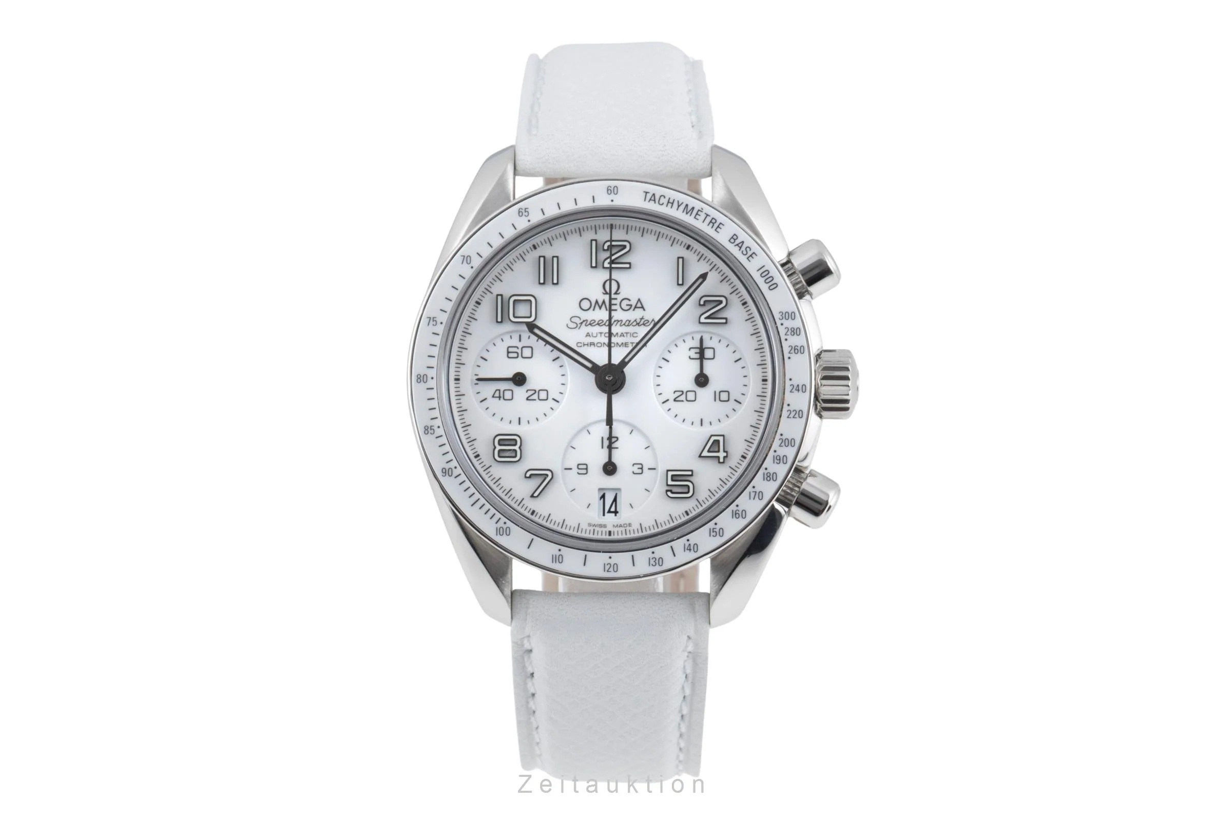 Omega Speedmaster Date chronograph steel automatic women's watch 324.33.38.40.04.001 LP: 5700EUR  [2600824] - Image 5