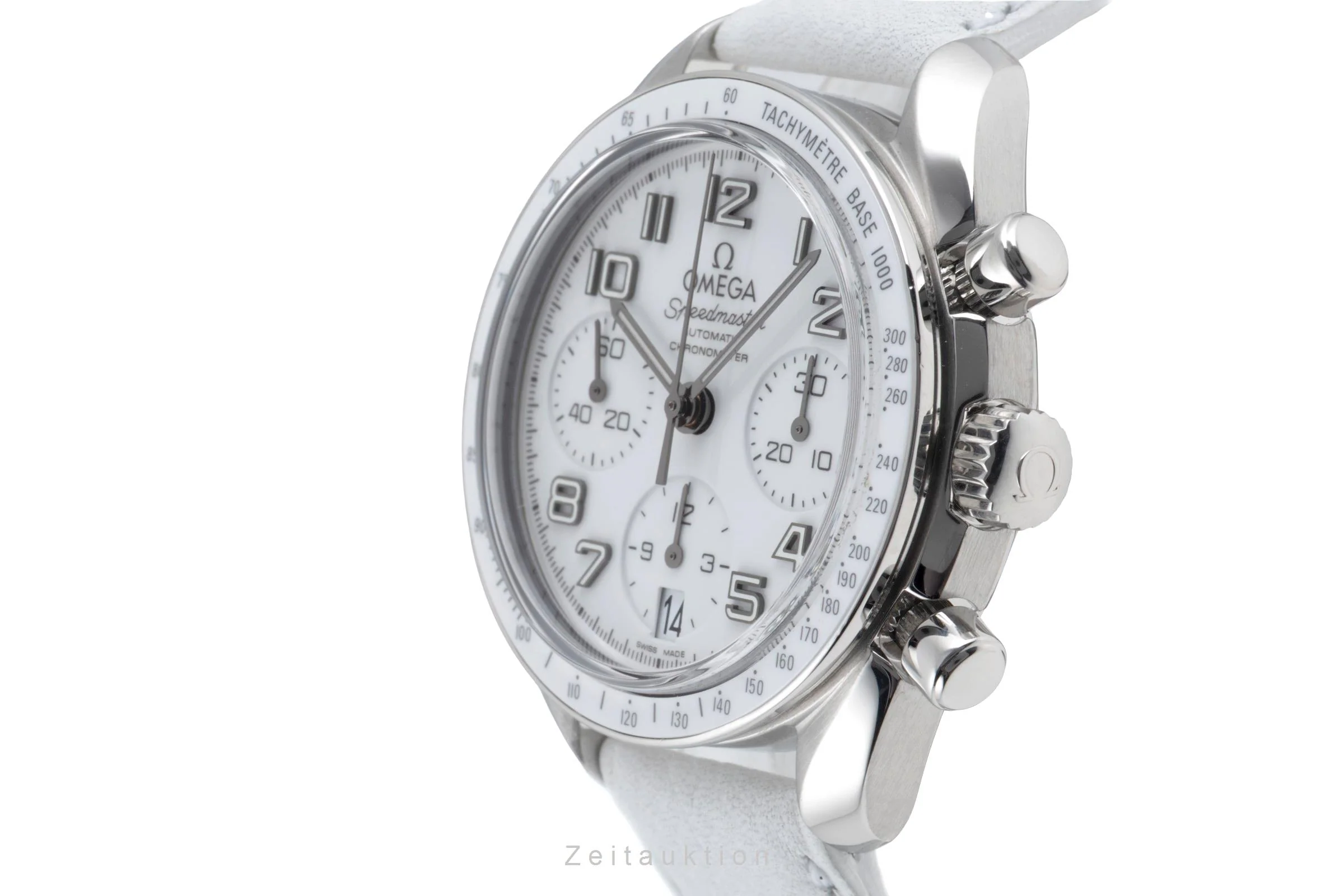 Omega Speedmaster Date chronograph steel automatic women's watch 324.33.38.40.04.001 LP: 5700EUR  [2600824] - Image 7