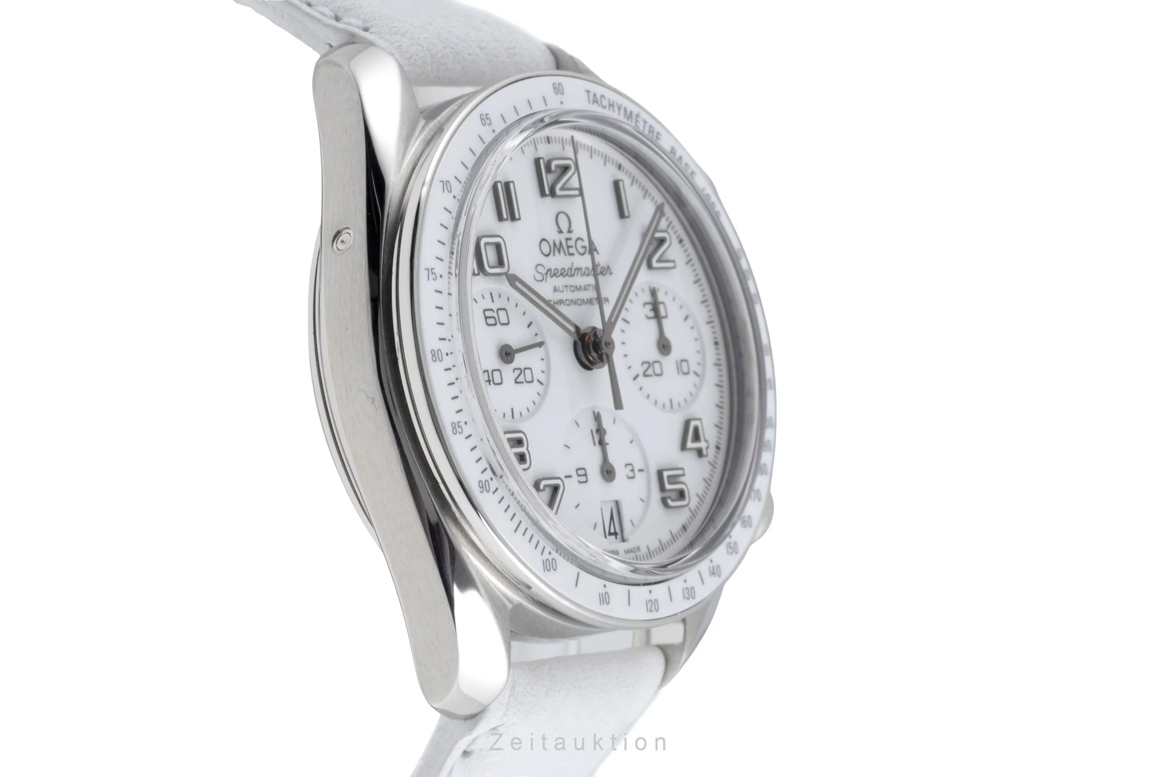 Omega Speedmaster Date chronograph steel automatic women's watch 324.33.38.40.04.001 LP: 5700EUR  [2600824] - Image 8