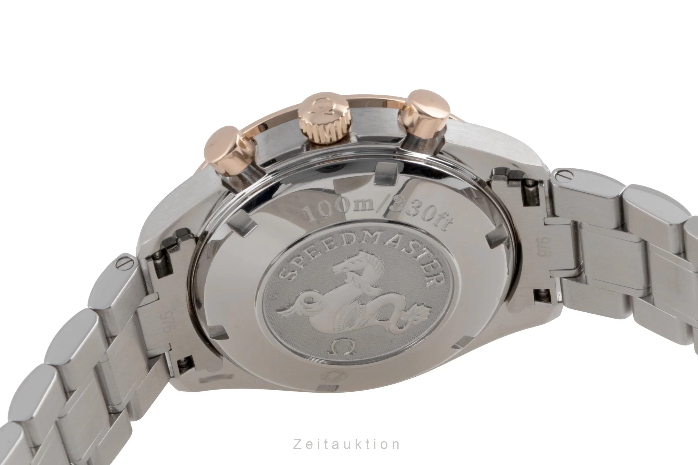 Omega Speedmaster Date chronograph steel / gold automatic men's watch 323.21.40.40.01.001  [2503153] - Image 12