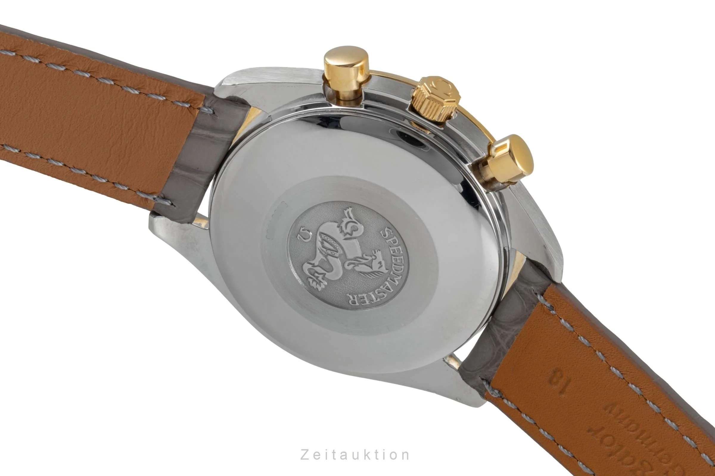 Omega Speedmaster Date chronograph steel / gold automatic men's watch 3311.20 LP: 8200EUR  [2600526] - Image 13