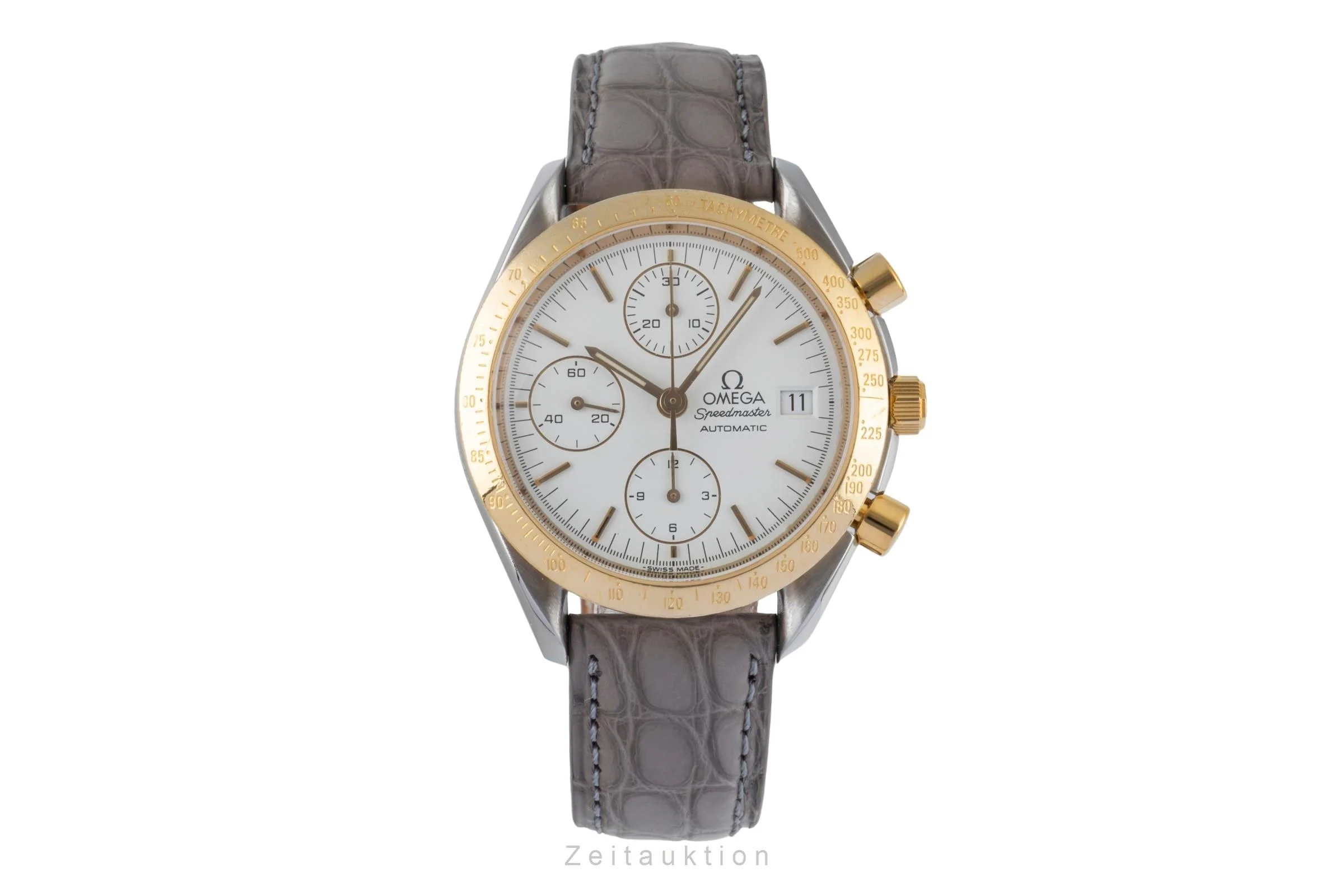 Omega Speedmaster Date chronograph steel / gold automatic men's watch 3311.20 LP: 8200EUR  [2600526] - Image 5