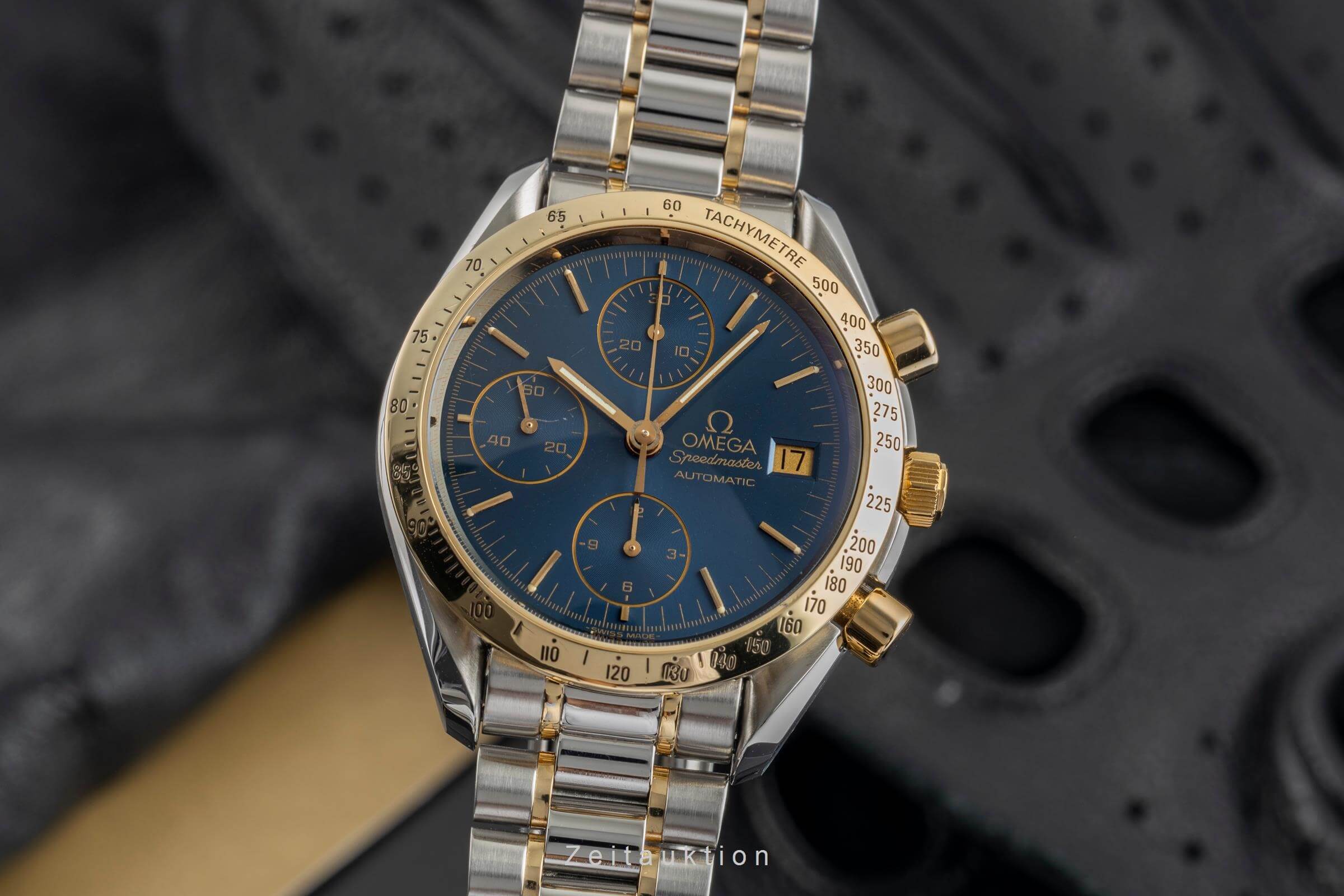Omega Speedmaster Date chronograph steel / gold automatic men's watch 3311.80  [2501770] - Image 2