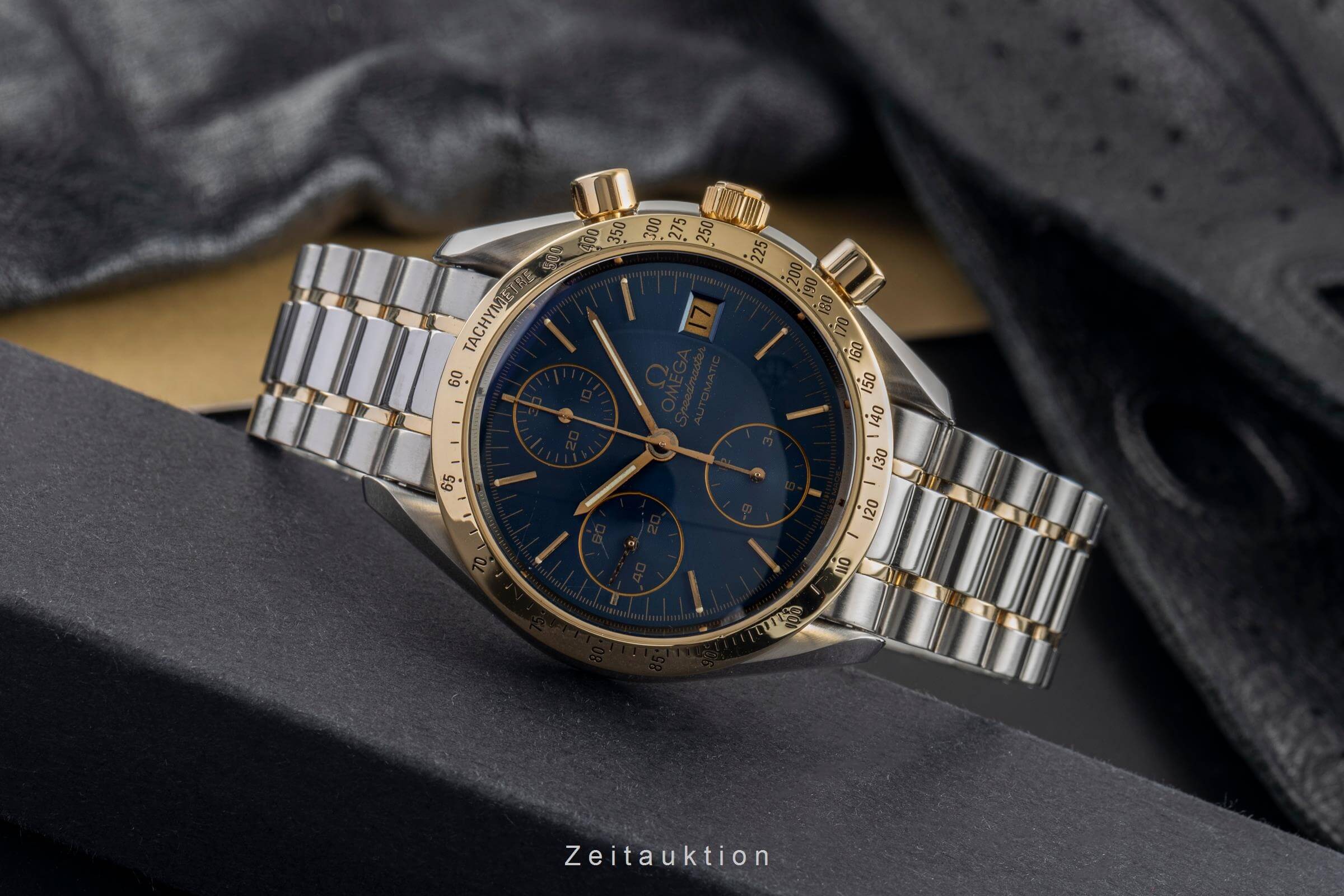 Omega Speedmaster Date chronograph steel / gold automatic men's watch 3311.80  [2501770] - Image 3