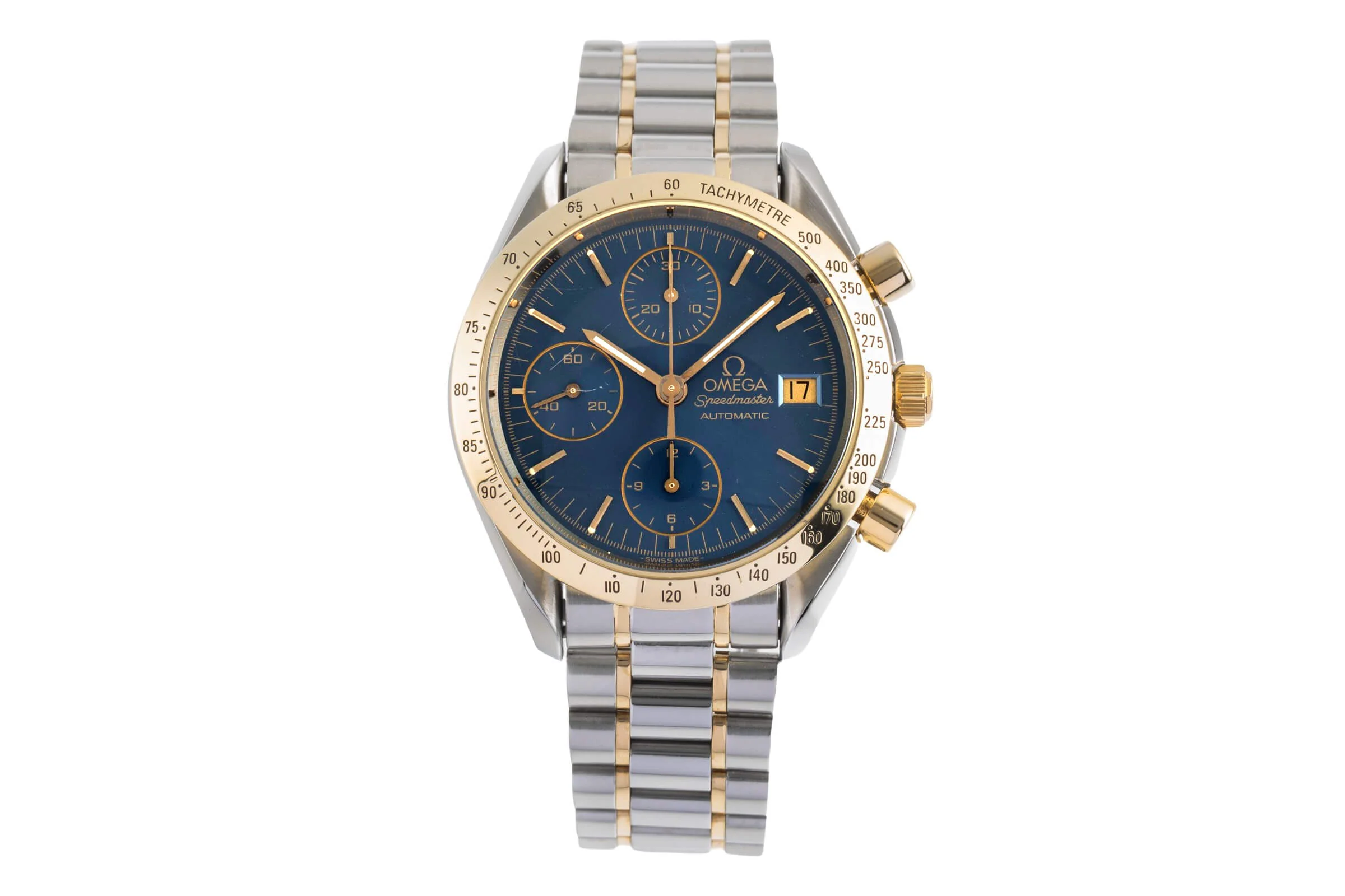 Omega Speedmaster Date chronograph steel / gold automatic men's watch 3311.80  [2501770] - Image 5